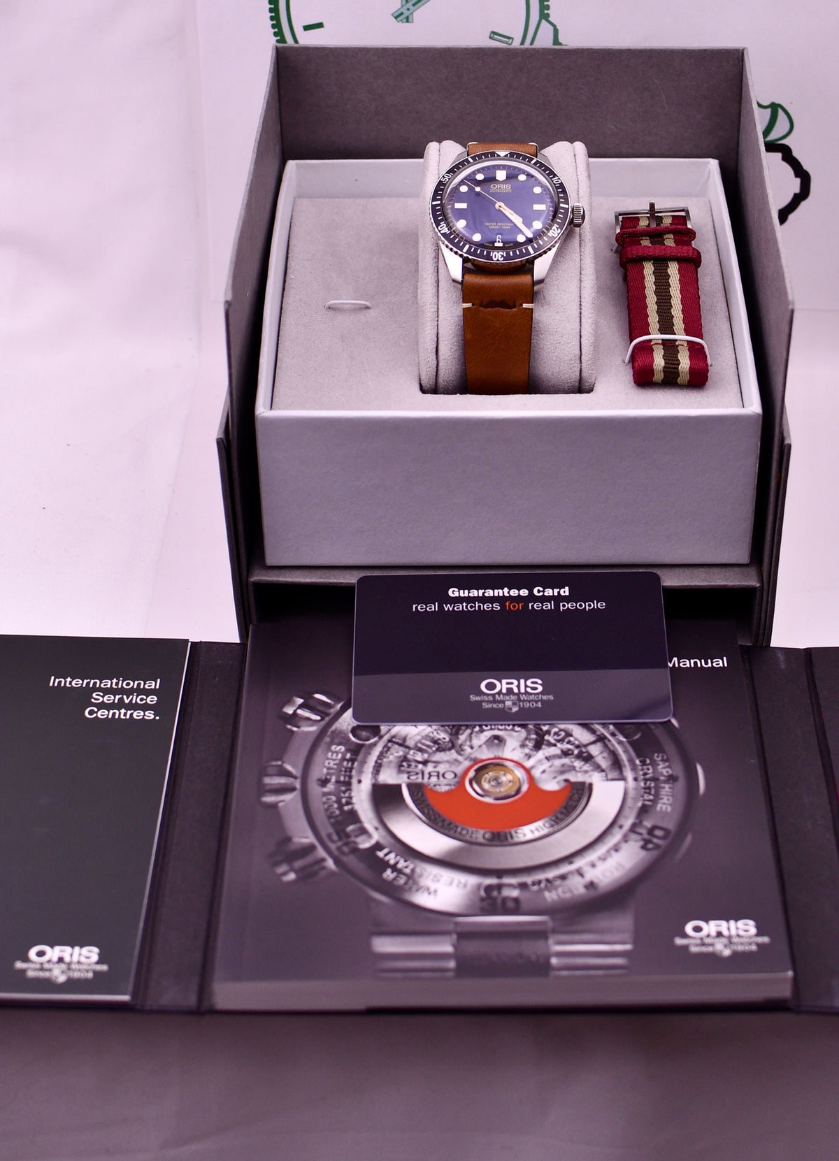 Case #719 — Oris Divers Sixty-Five Movember Edition Ref. 01 733 7707 4084-Set LS