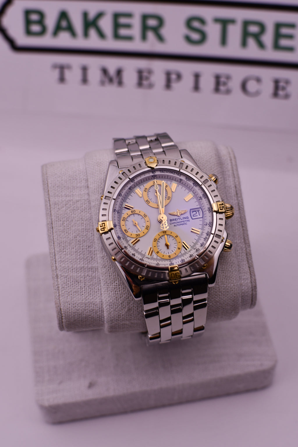 Case #707 — Breitling Chronomat Two Tone Ref. B1335211/A533