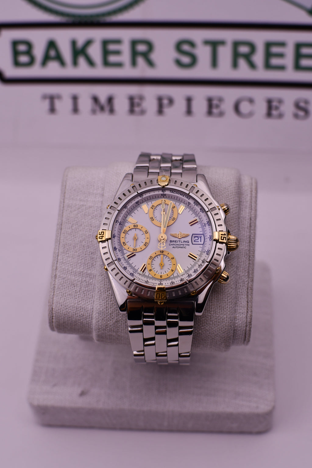 Case #707 — Breitling Chronomat Two Tone Ref. B1335211/A533