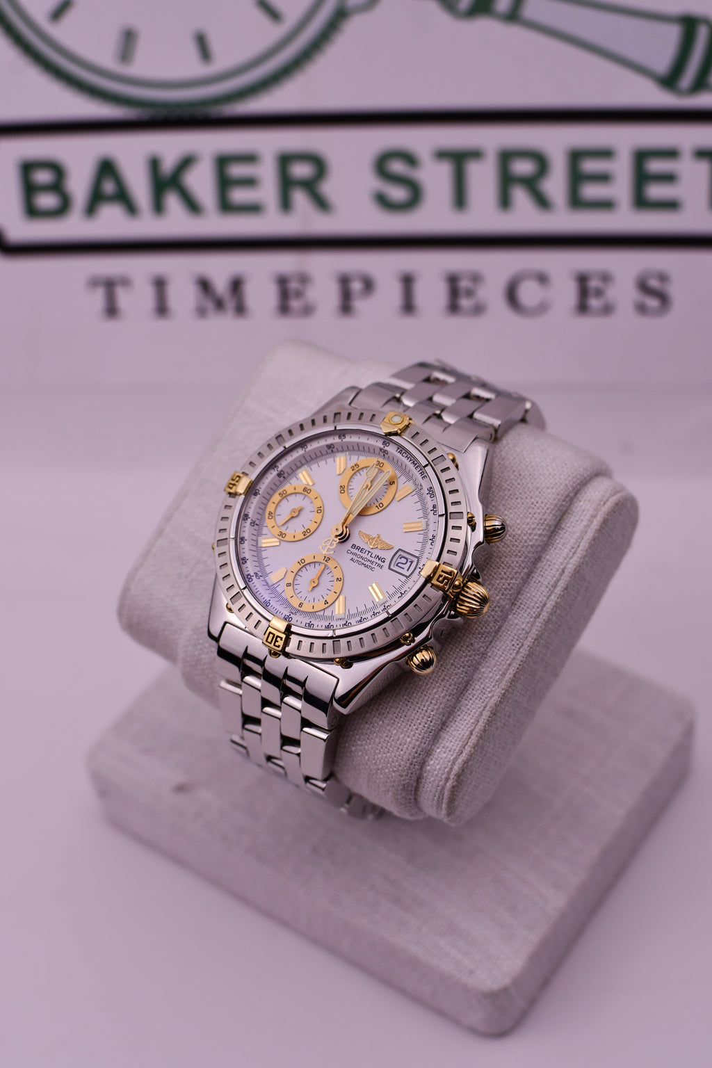 Case #707 — Breitling Chronomat Two Tone Ref. B1335211/A533