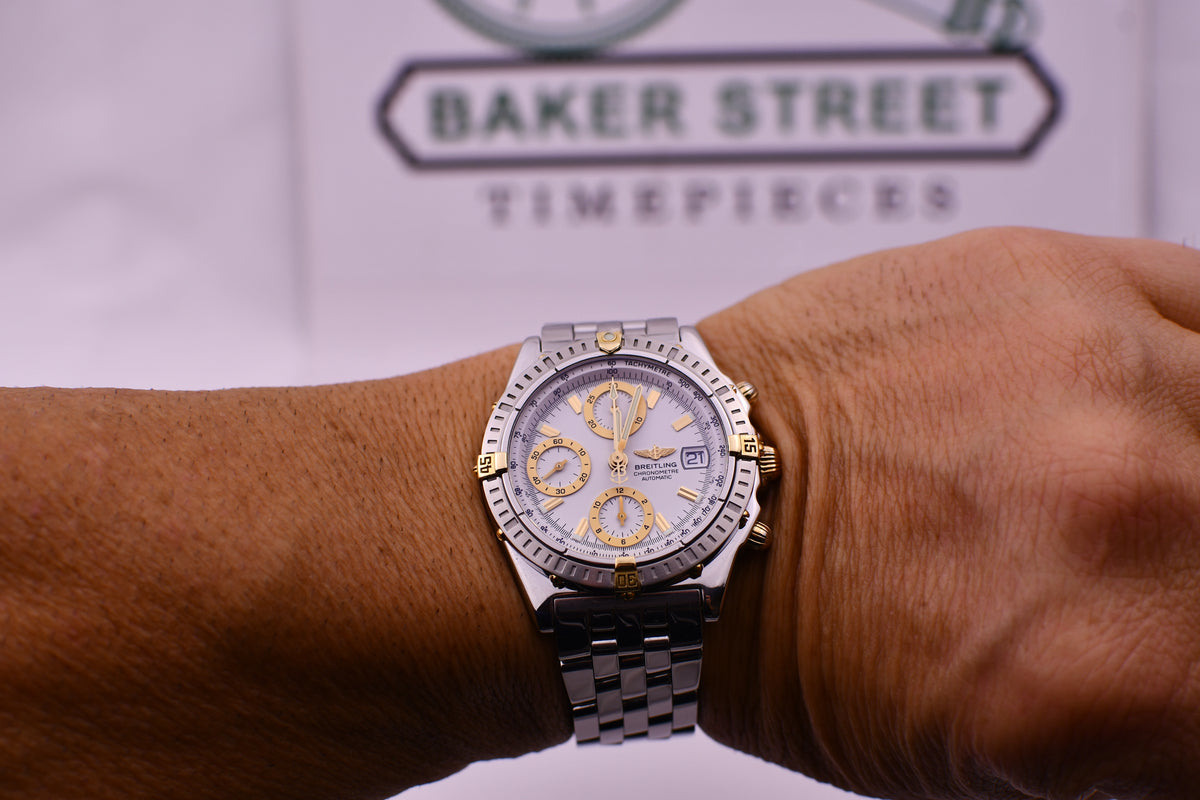Case #707 — Breitling Chronomat Two Tone Ref. B1335211/A533