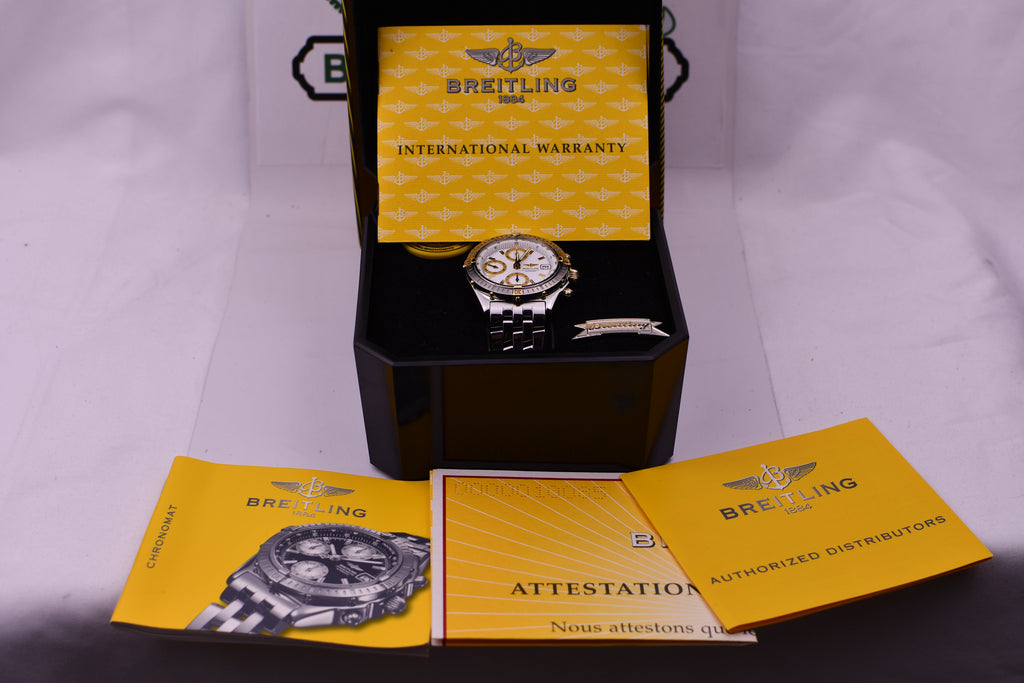 Case #707 — Breitling Chronomat Two Tone Ref. B1335211/A533