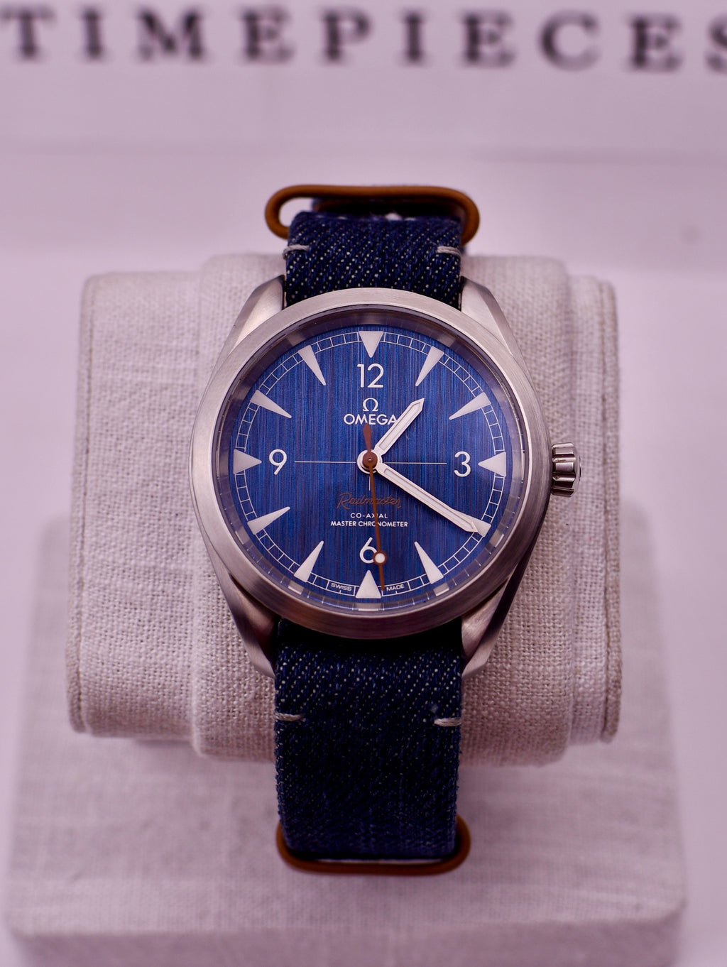 Case #729 — Omega Railmaster - NATO Strap Ref. 220.12.40.20.03.001