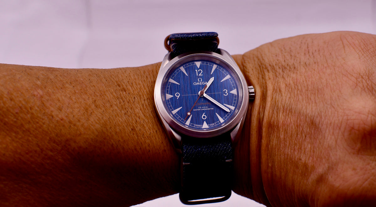 Case #729 — Omega Railmaster - NATO Strap Ref. 220.12.40.20.03.001