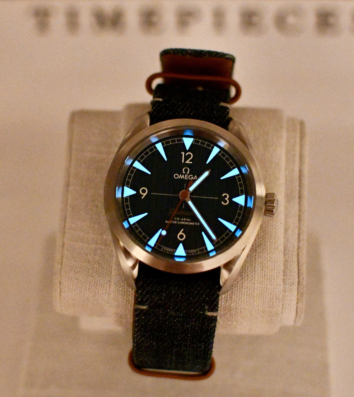 Case #729 — Omega Railmaster - NATO Strap Ref. 220.12.40.20.03.001