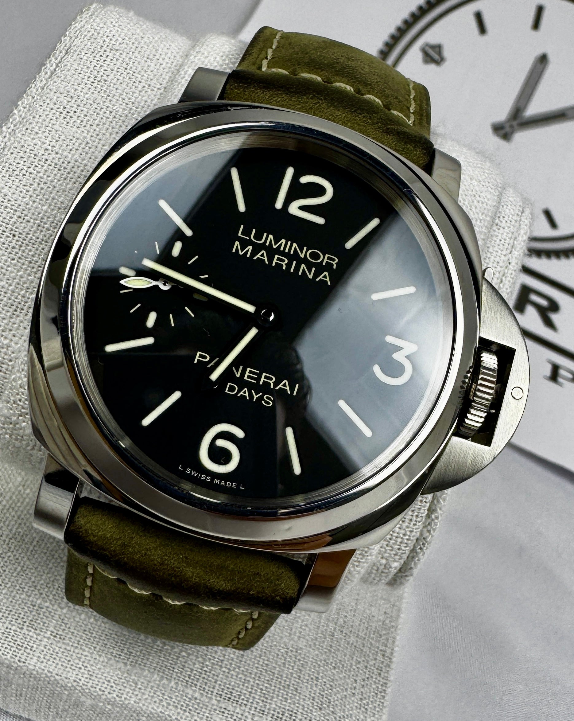 Case# 064 - Panerai Luminor Marina 8 Days - Reference: PAM 00510