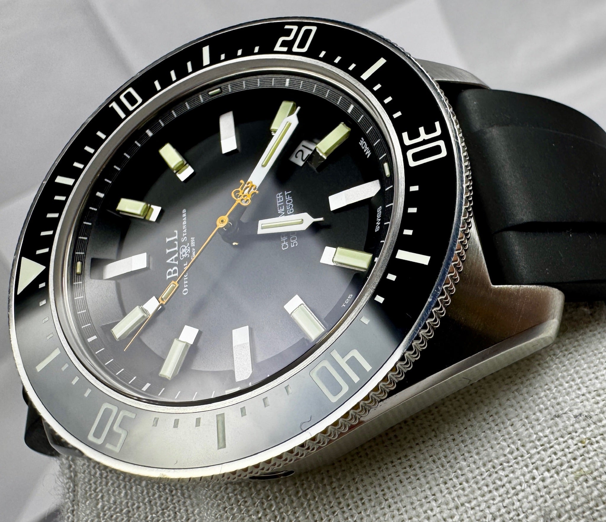 Case #66 — Ball Engineer Master II Skindiver II DM3108A-S1CJ-BK (Full Kit)