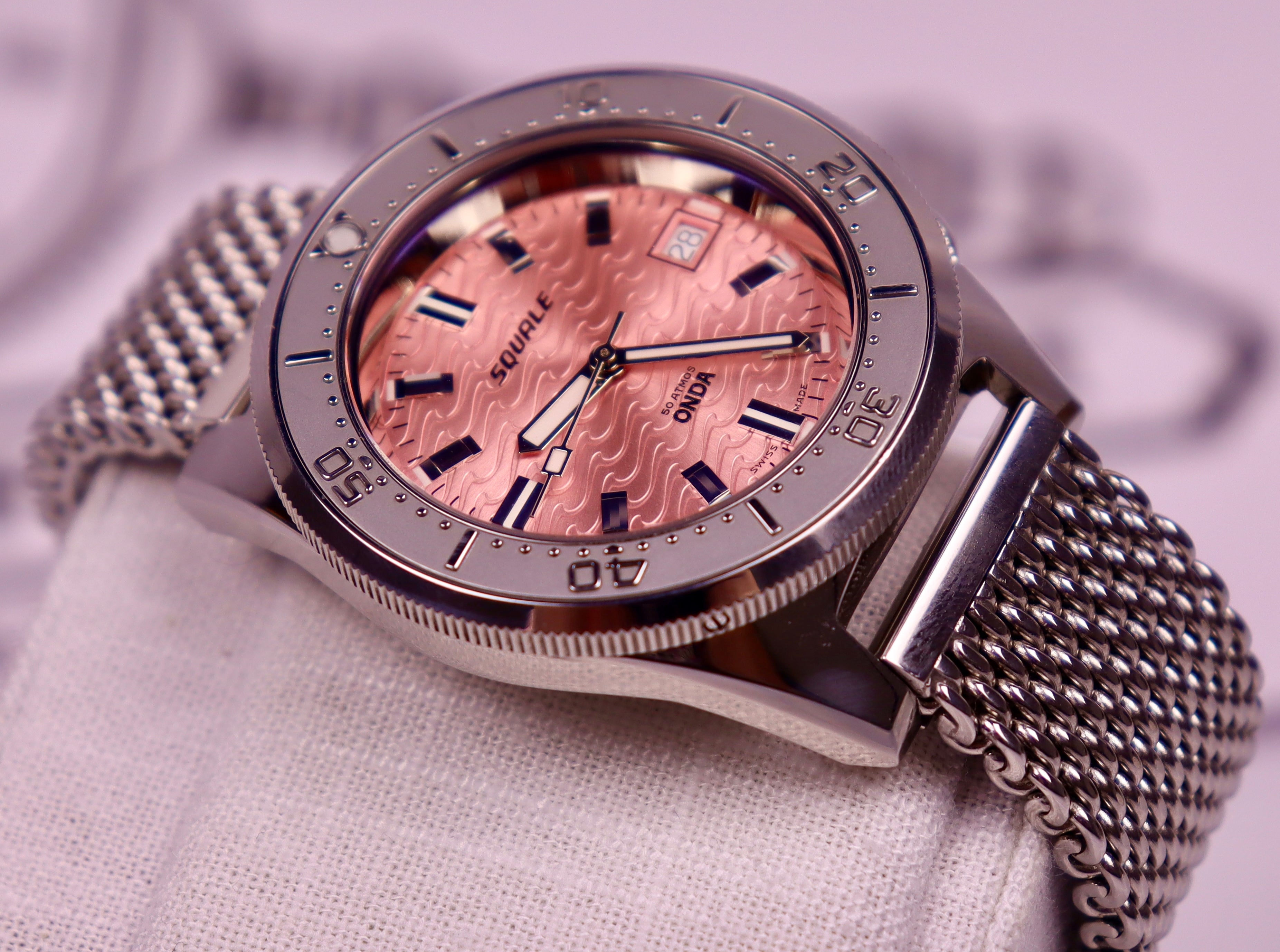 Case #133 — Squale 1521 Onda Rosa “Pink Wave Dial”