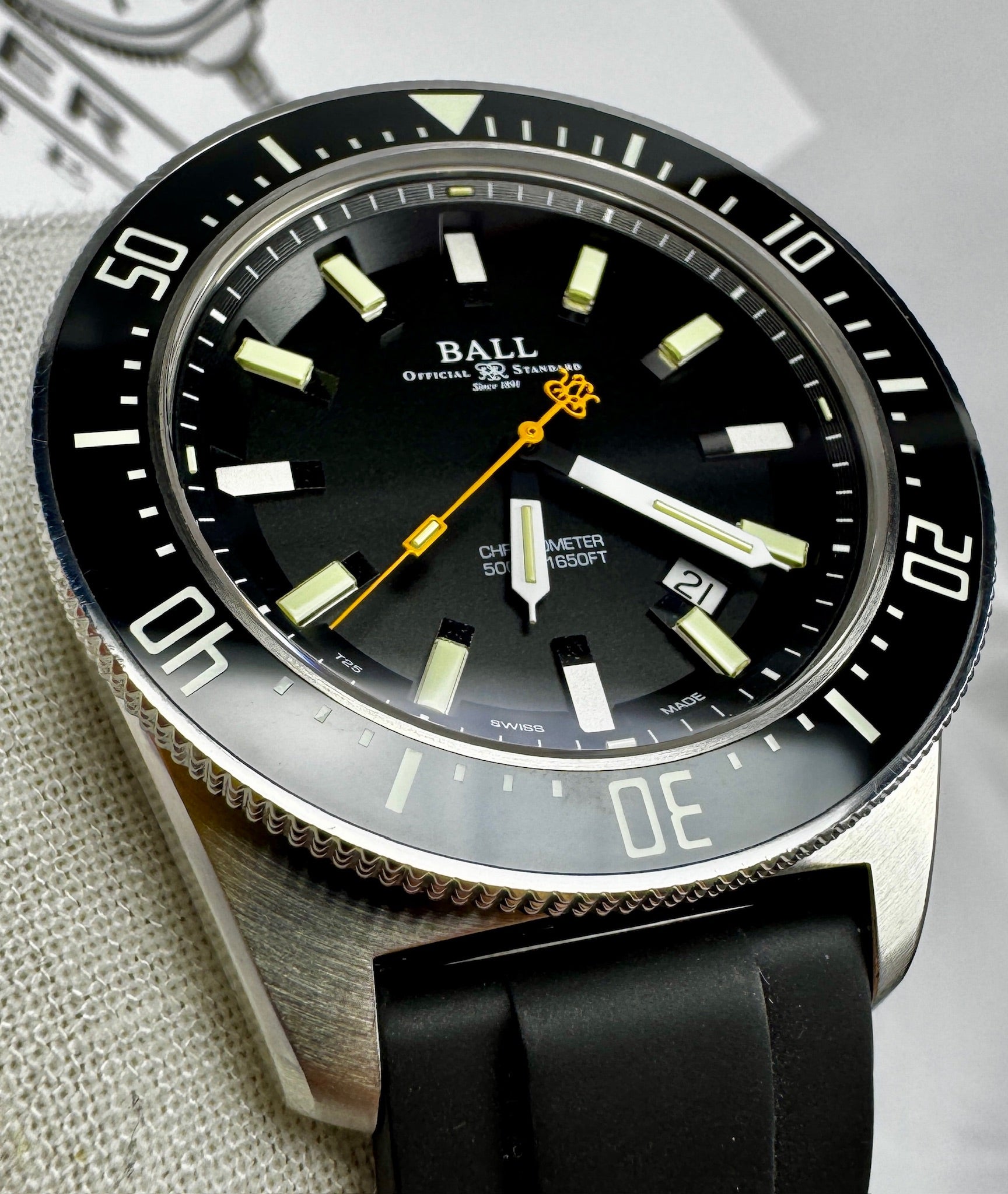 Case #66 — Ball Engineer Master II Skindiver II DM3108A-S1CJ-BK (Full Kit)