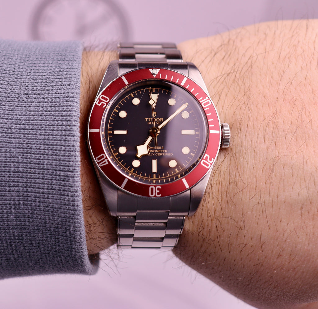 Case #386 — Tudor Black Bay 41 Red Ref. 79230R