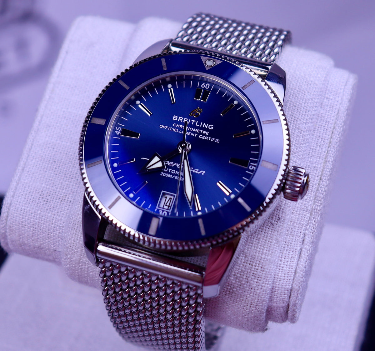 Case #674 — Breitling Superocean Heritage II 42MM Blue Ref. AB2010161C1A1