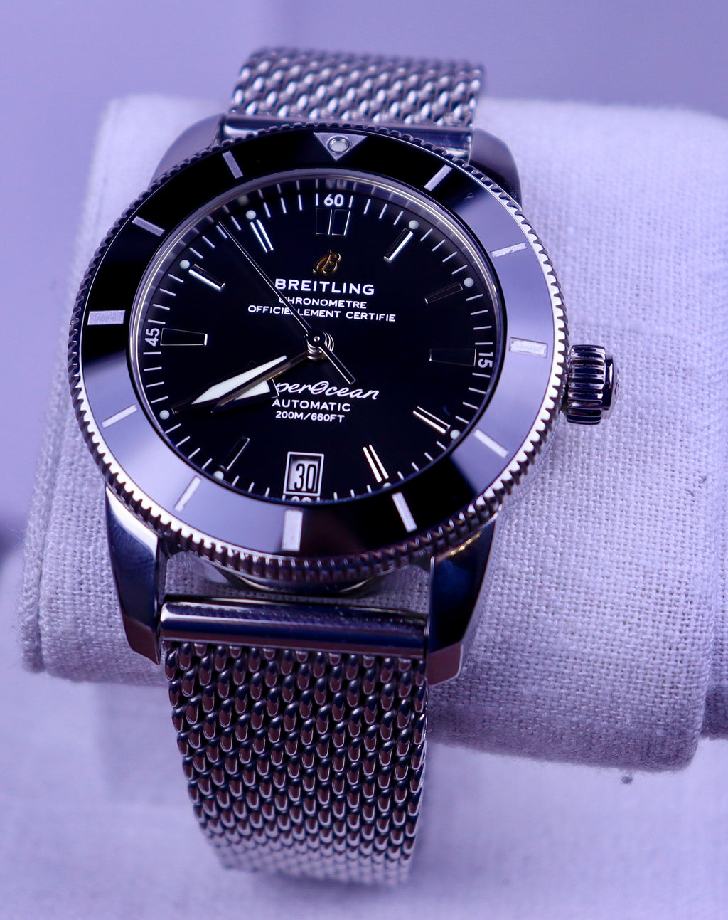 Case #699 — Breitling Superocean Heritage II (42MM Black) Ref. AB2010121B1A1