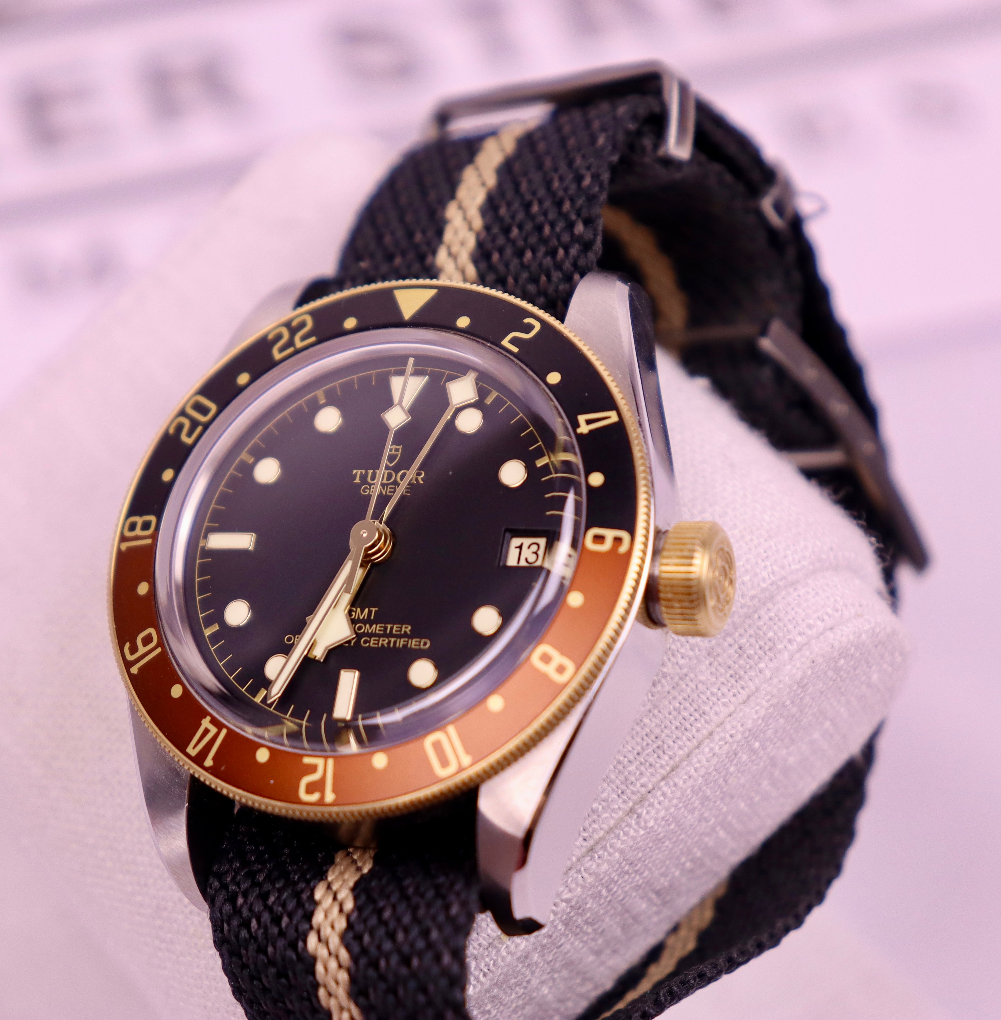Case #104: Tudor Black Bay GMT S&G “Root Beer” - Reference: M79833MN-0004