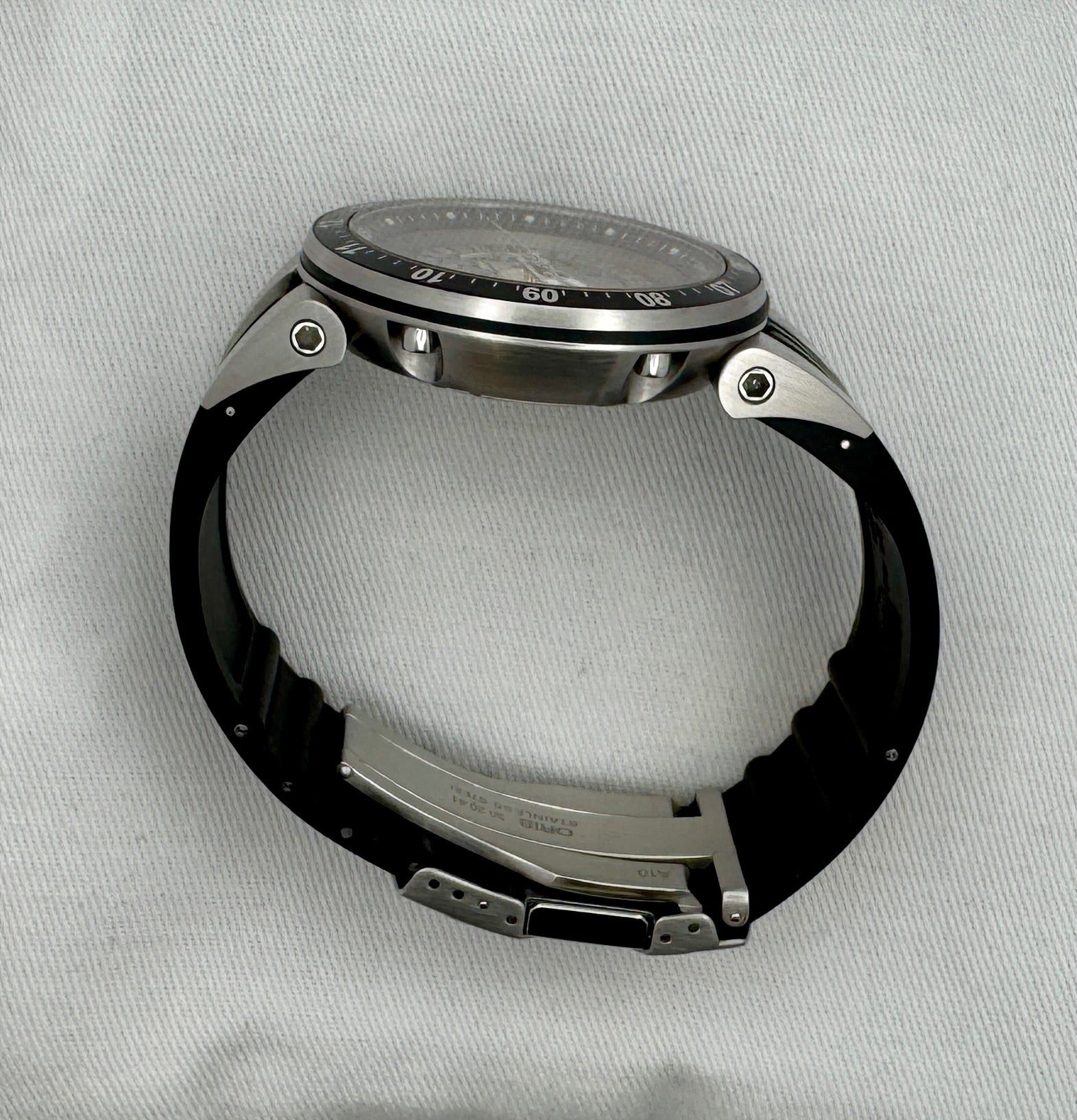 Case #91: Oris WilliamsF1 Skeleton Engine Date Ref. 01 733 7613 4114-07 4 24 44