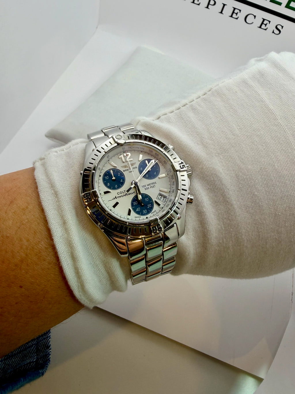 Case #101: Breitling Chronograph A53350 – Quartz