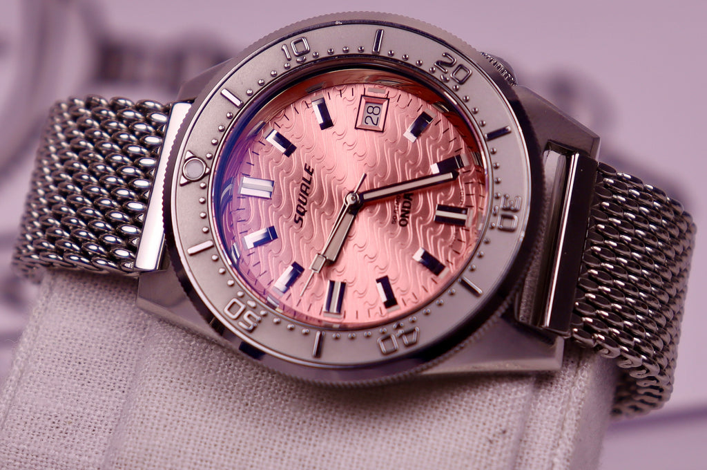 Case #133 — Squale 1521 Onda Rosa “Pink Wave Dial”