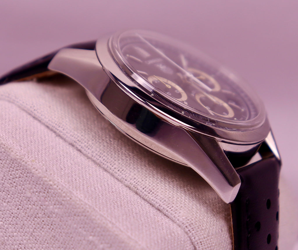 Case #720 — TAG Heuer Carrera Chronograph Black Ref. CV2113