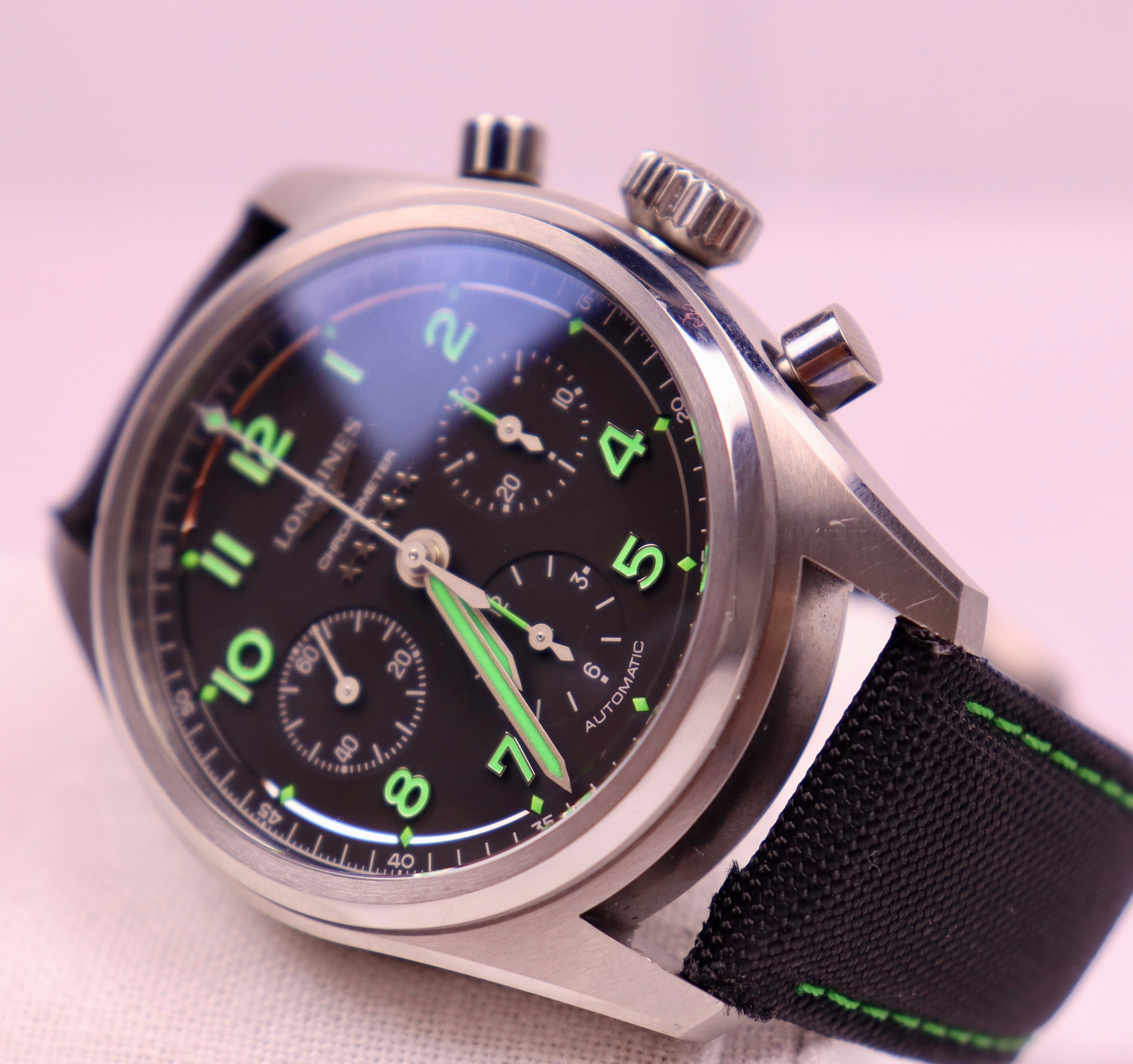 Case #103: Longines Spirit Chronograph - 
Reference: L3.829.1.53.2