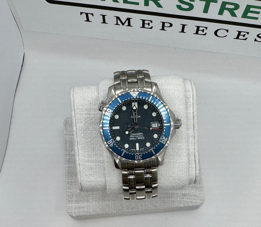Case # 56 Omega Seamaster Professional Quartz 36mm Blue – Ref. 2561.80