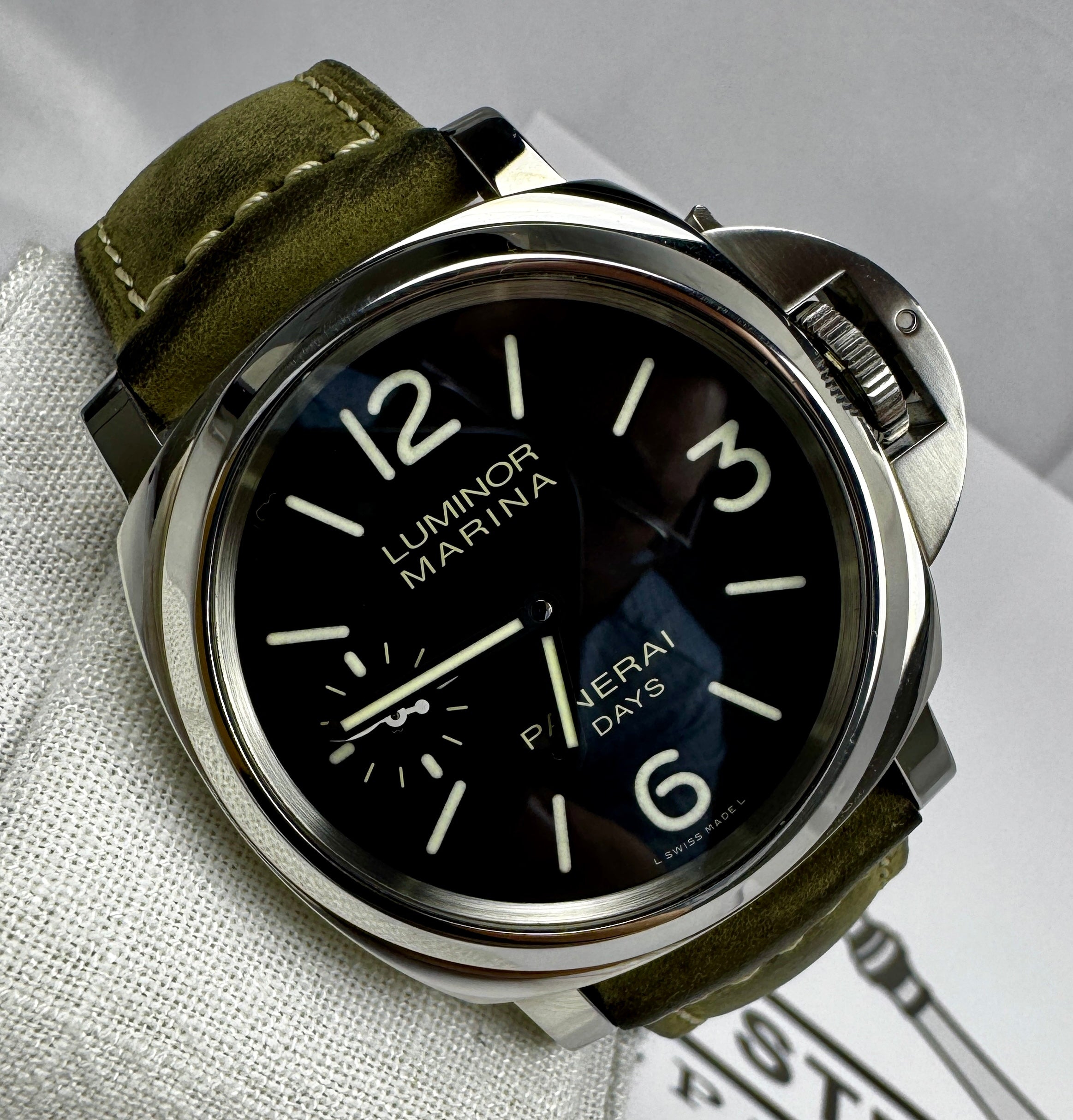 Case# 064 - Panerai Luminor Marina 8 Days - Reference: PAM 00510
