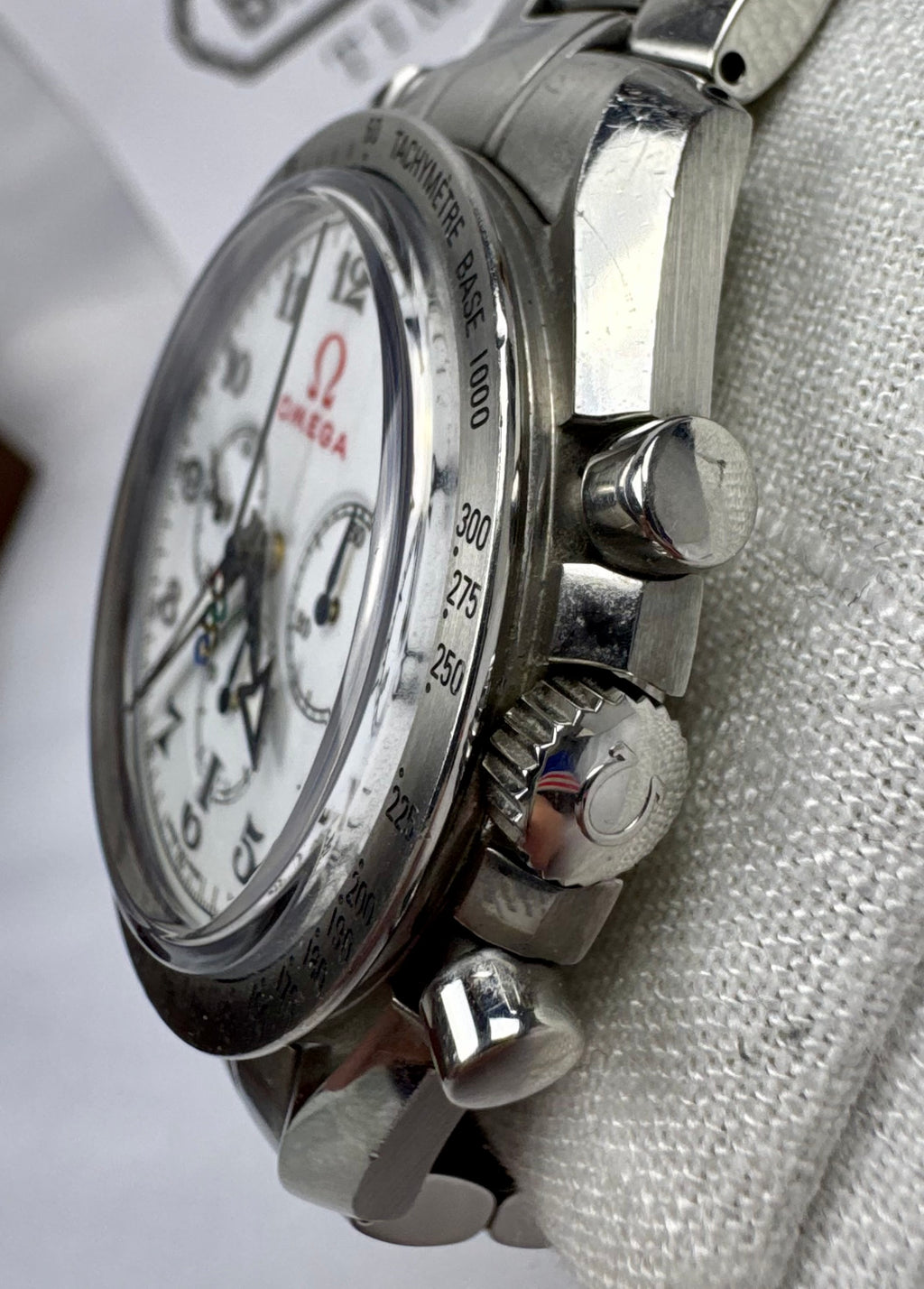 Case #445 — Omega Olympic Games Collection Chronograph Ref. 321.10.42.50.04.001