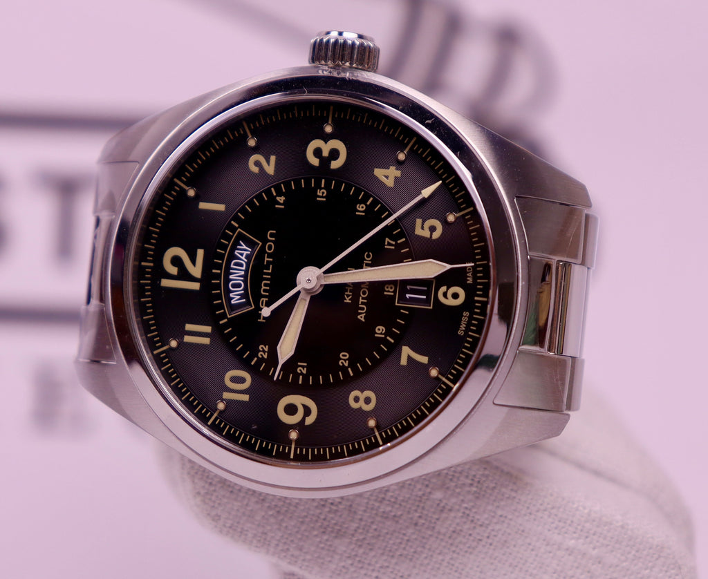Case #462 — Hamilton Watch Company Khaki Day Date Ref. H70505933