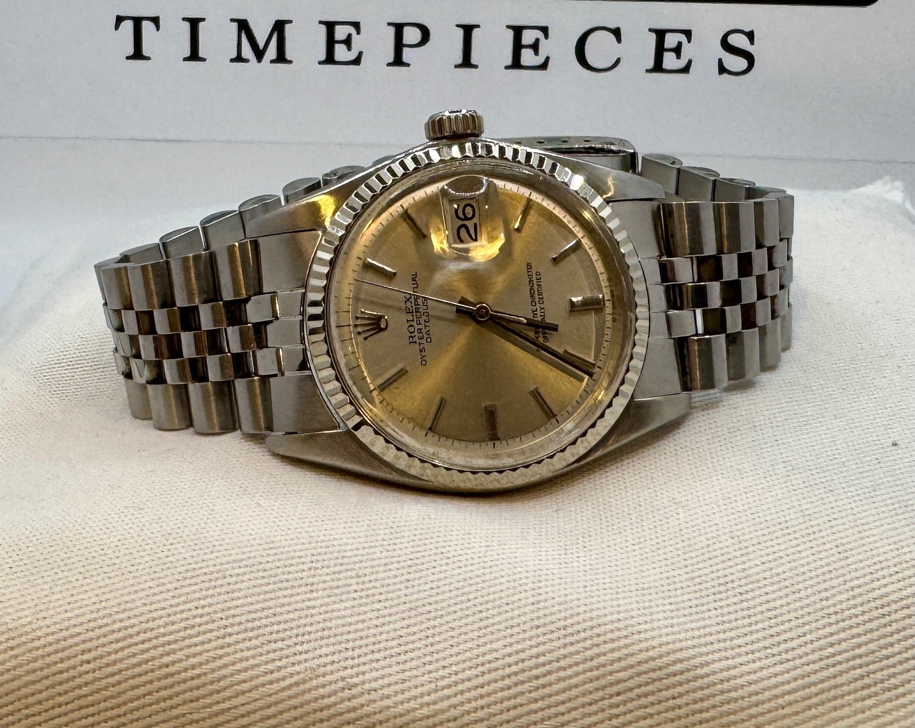 Case #65 — Rolex Datejust 1601 (1973) — Silver Dial - Tons of Provenance