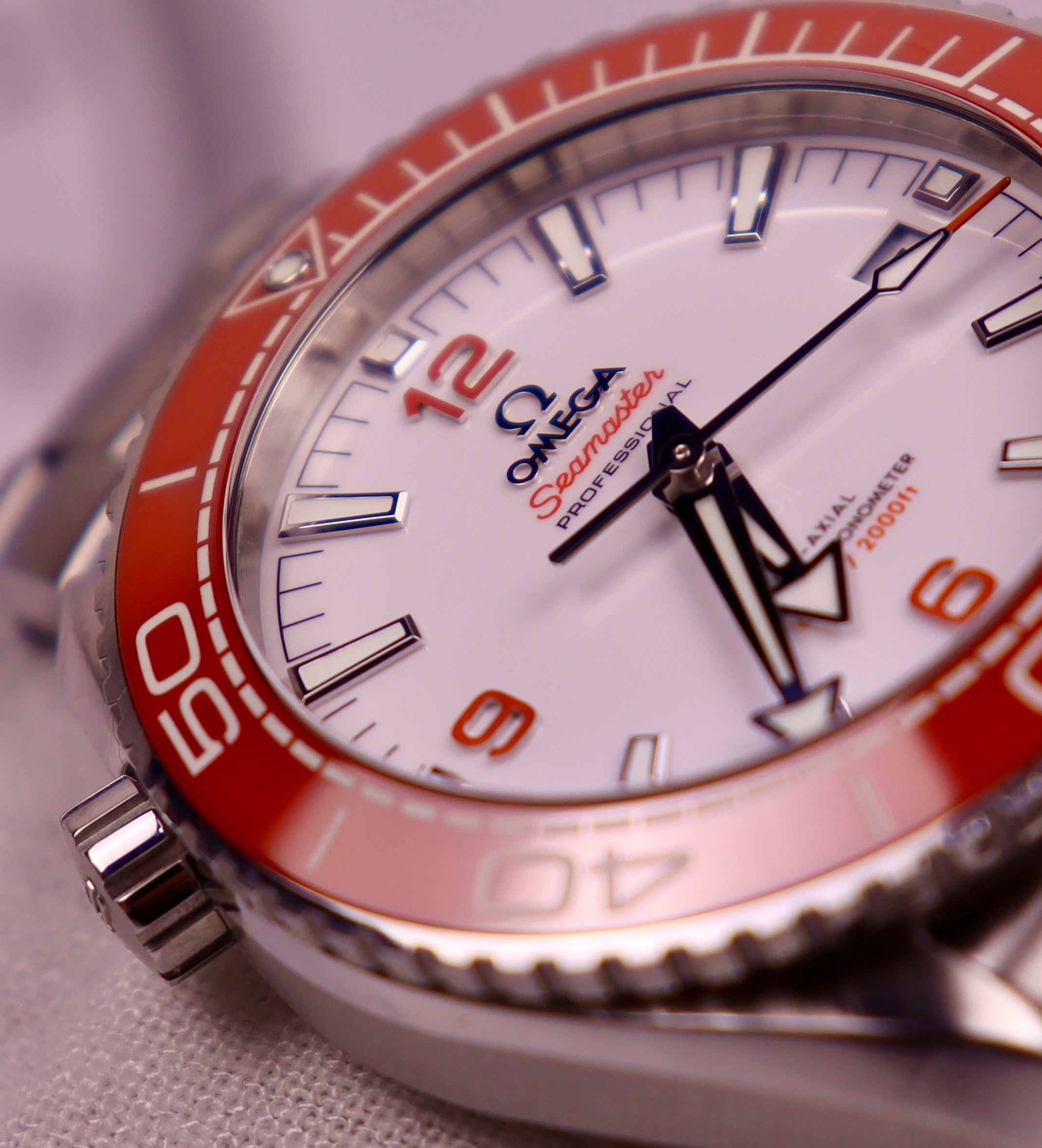 CASE #150 - OMEGA SEAMASTER PLANET OCEAN “CREAMSICLE” Ref. 215.30.44.21.04.001