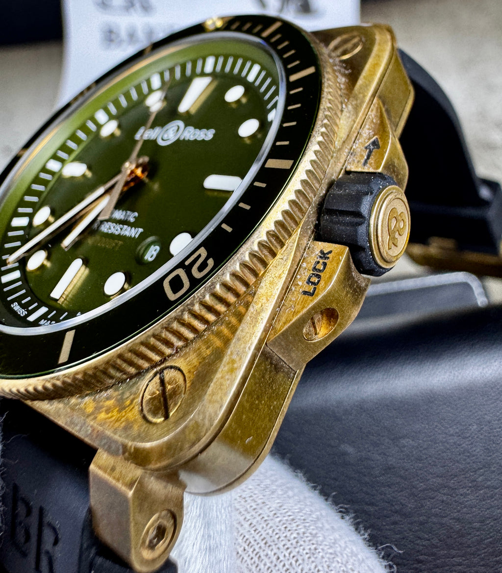 Bell & Ross Diver Bronze Green - Ref. BR0392-D-G-BR/SCA - Limited Edition