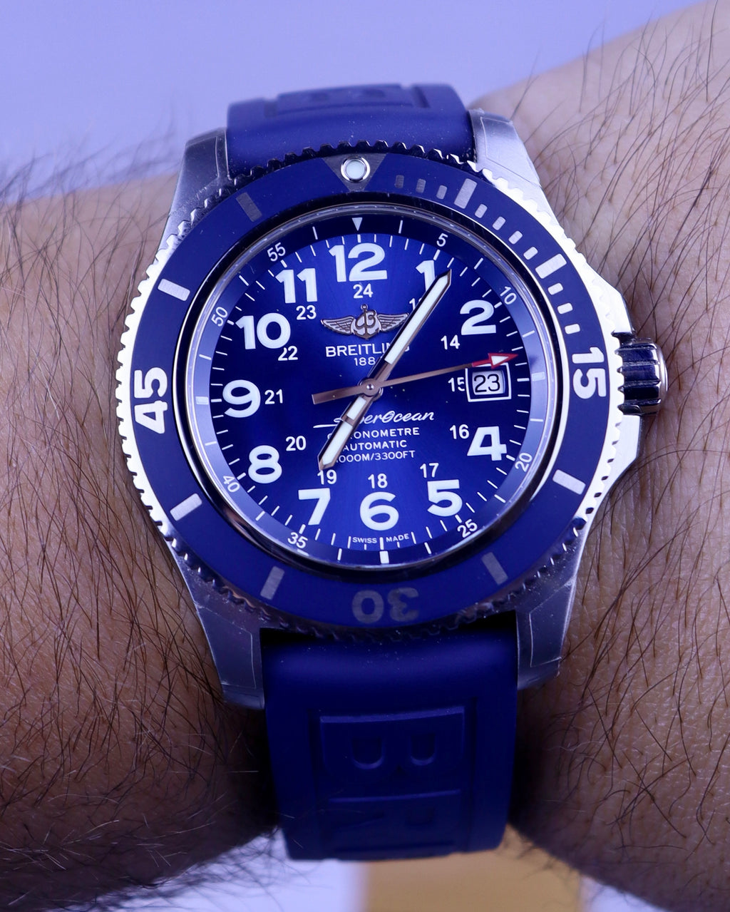 Case #614 — Breitling Superocean II 44 Ref. A17392