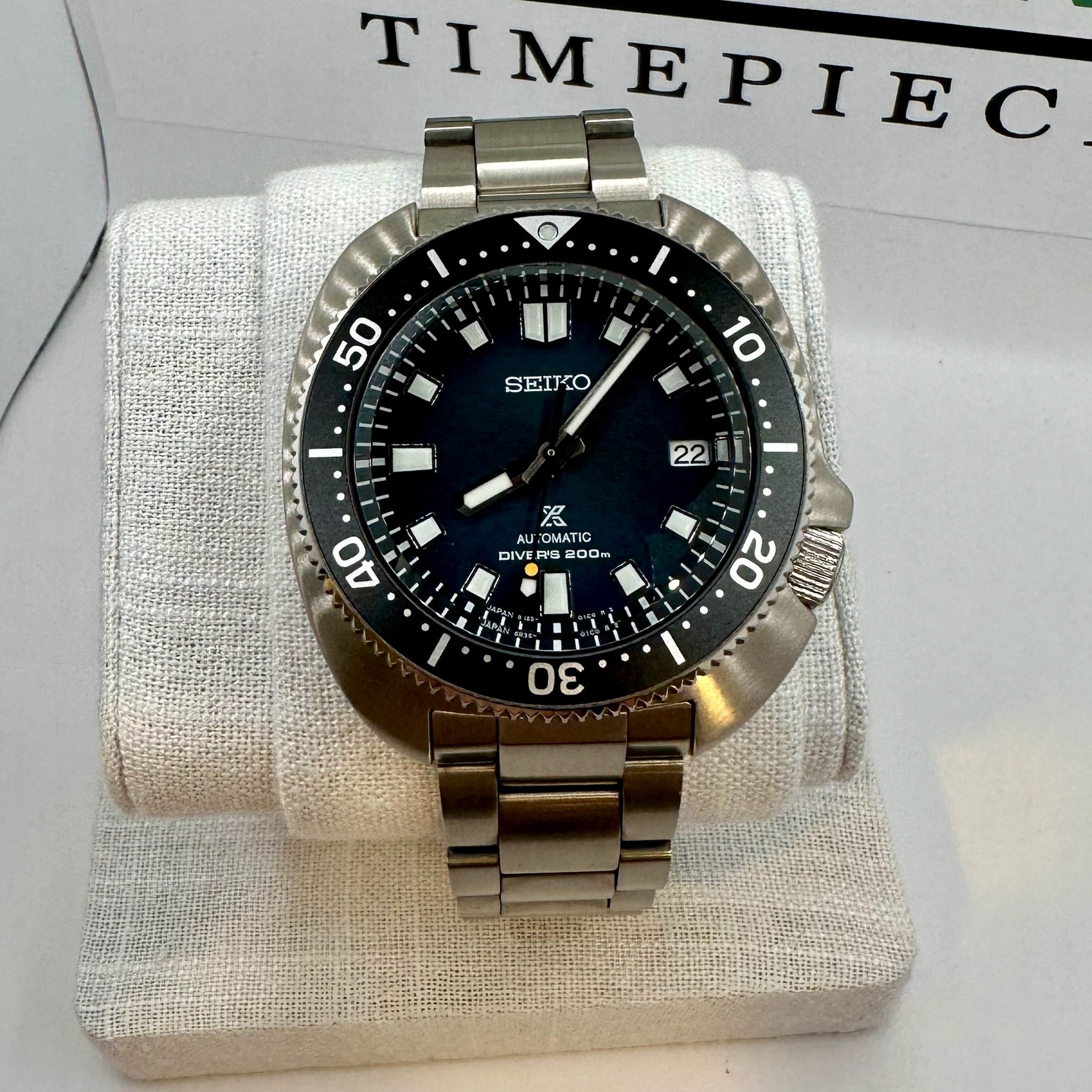 Case #68 — Seiko Prospex “Ice Diver” SPB265 — Like New, Full Kit