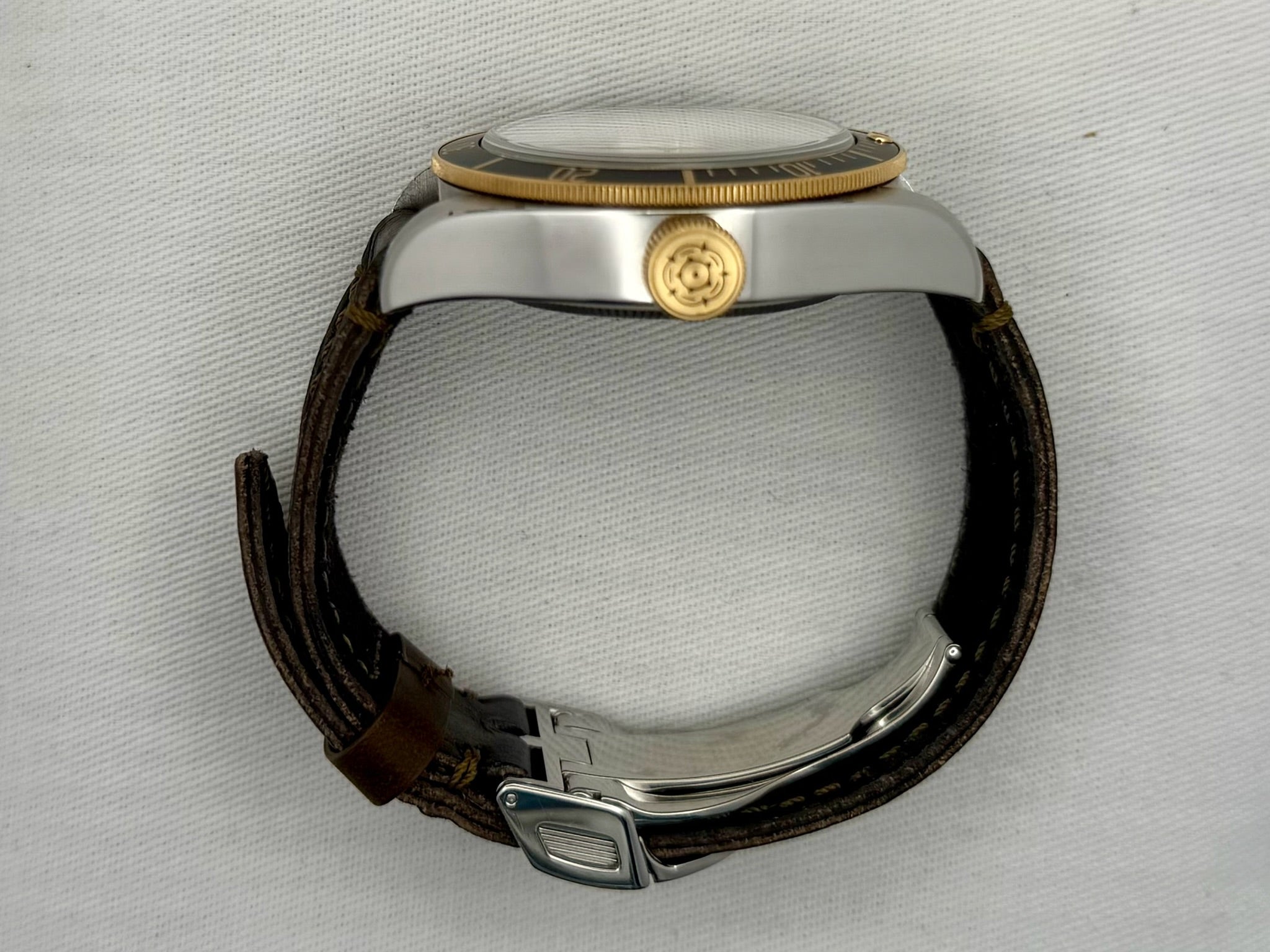 Case #107: Tudor Black Bay Heritage Two-Tone Champagne Dial 79733N
