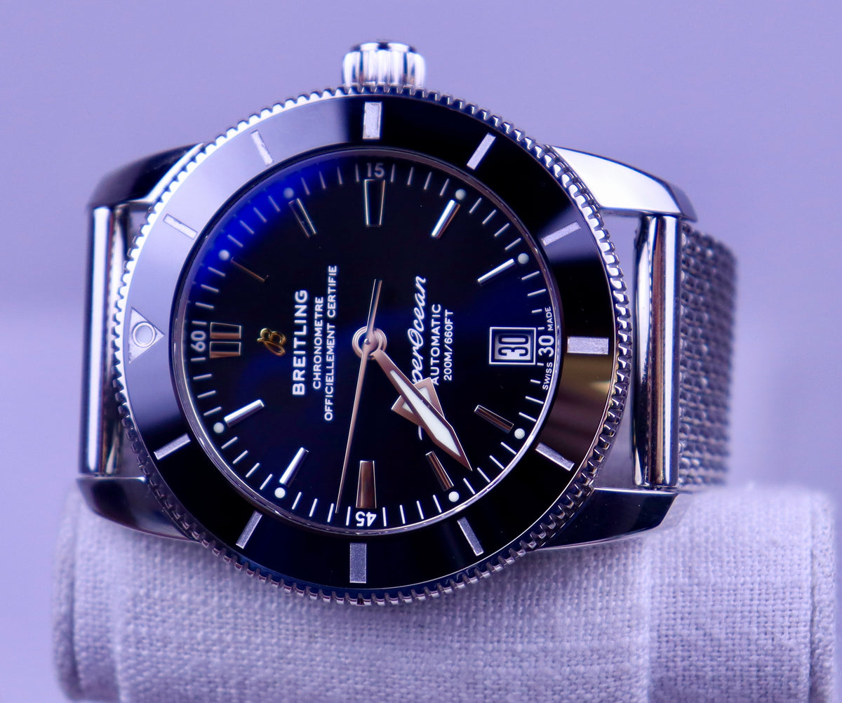 Case #699 — Breitling Superocean Heritage II (42MM Black) Ref. AB2010121B1A1