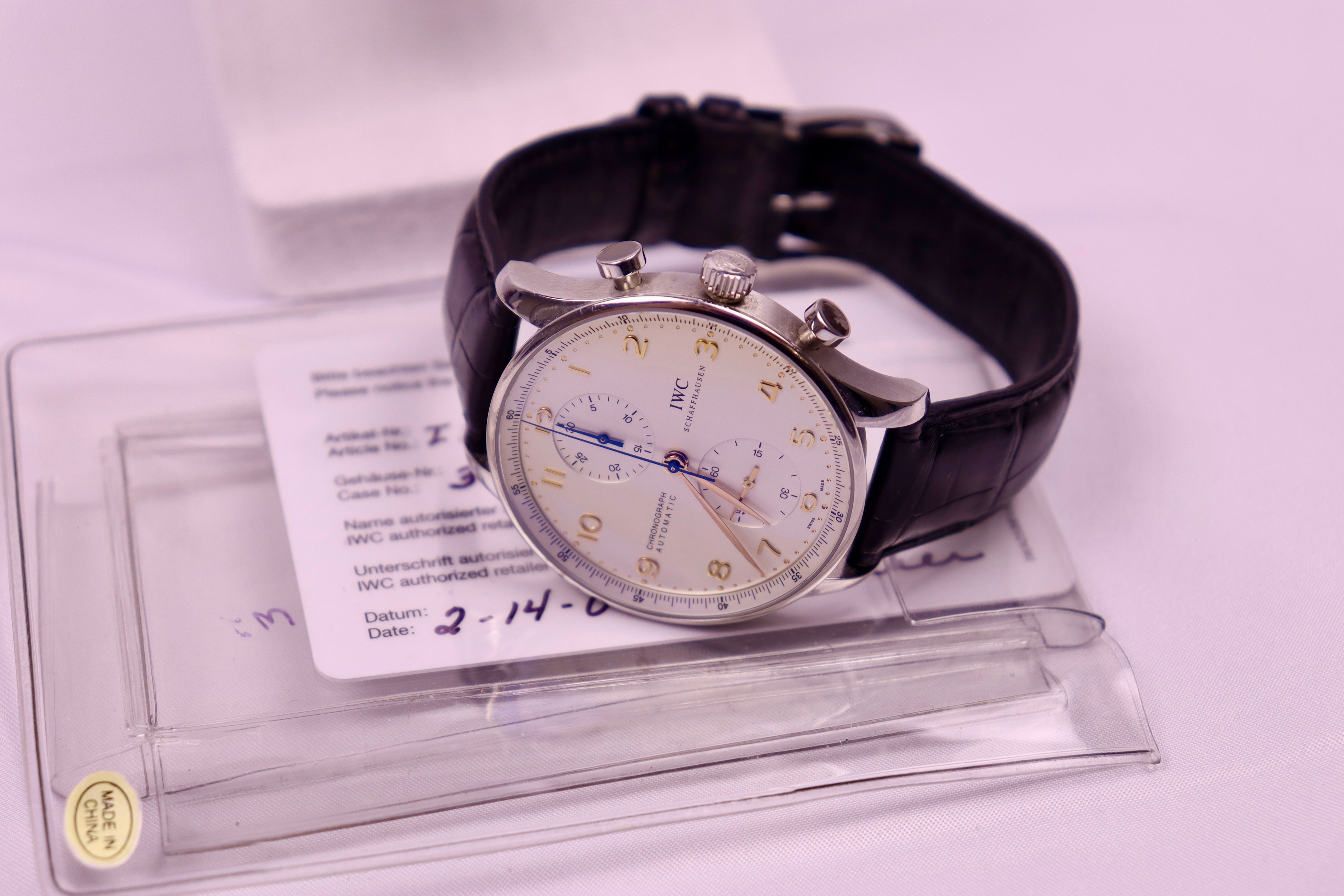 CASE #142: IWC Portugieser Chronograph Ref. IW371401