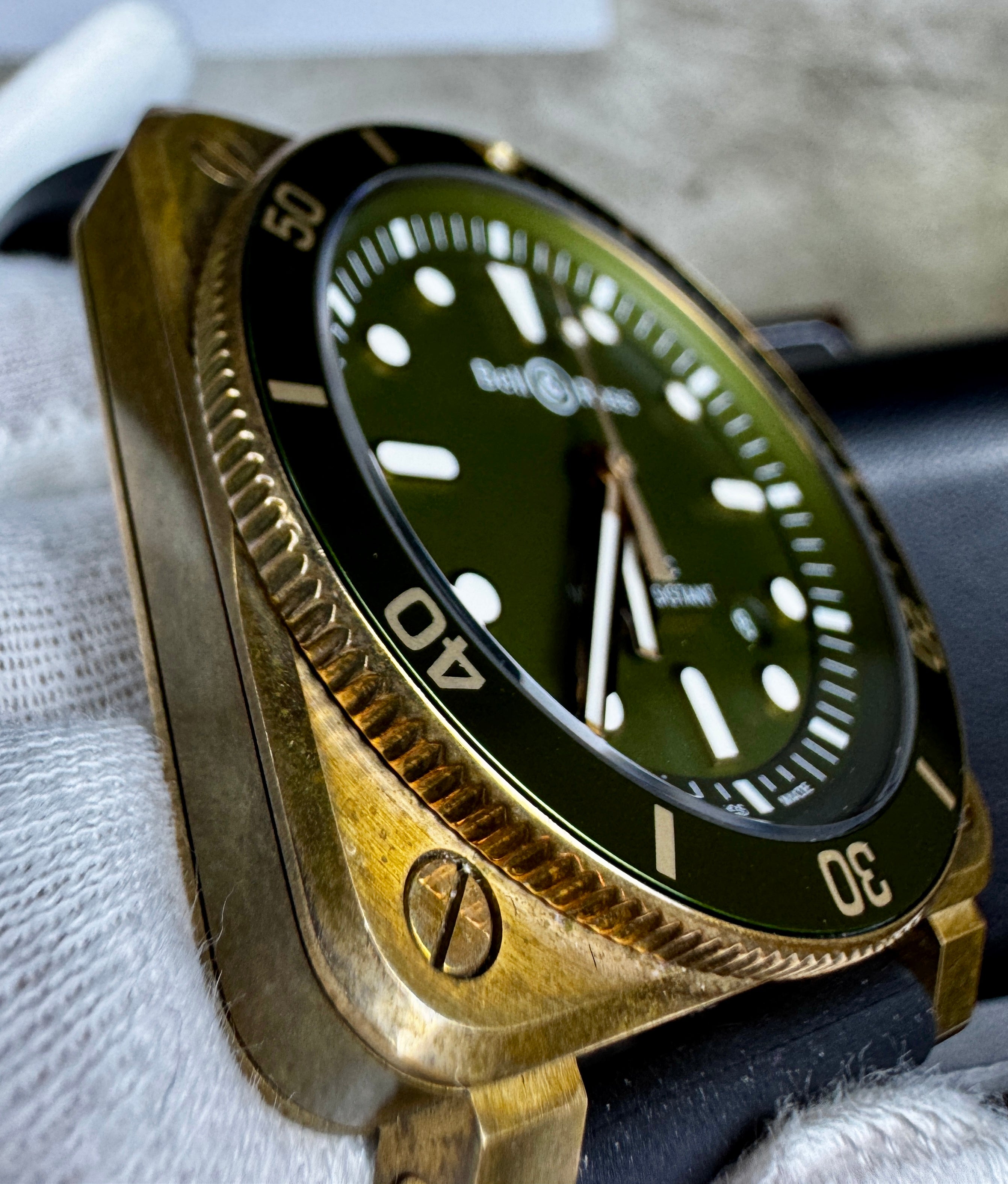 Bell & Ross Diver Bronze Green - Ref. BR0392-D-G-BR/SCA - Limited Edition
