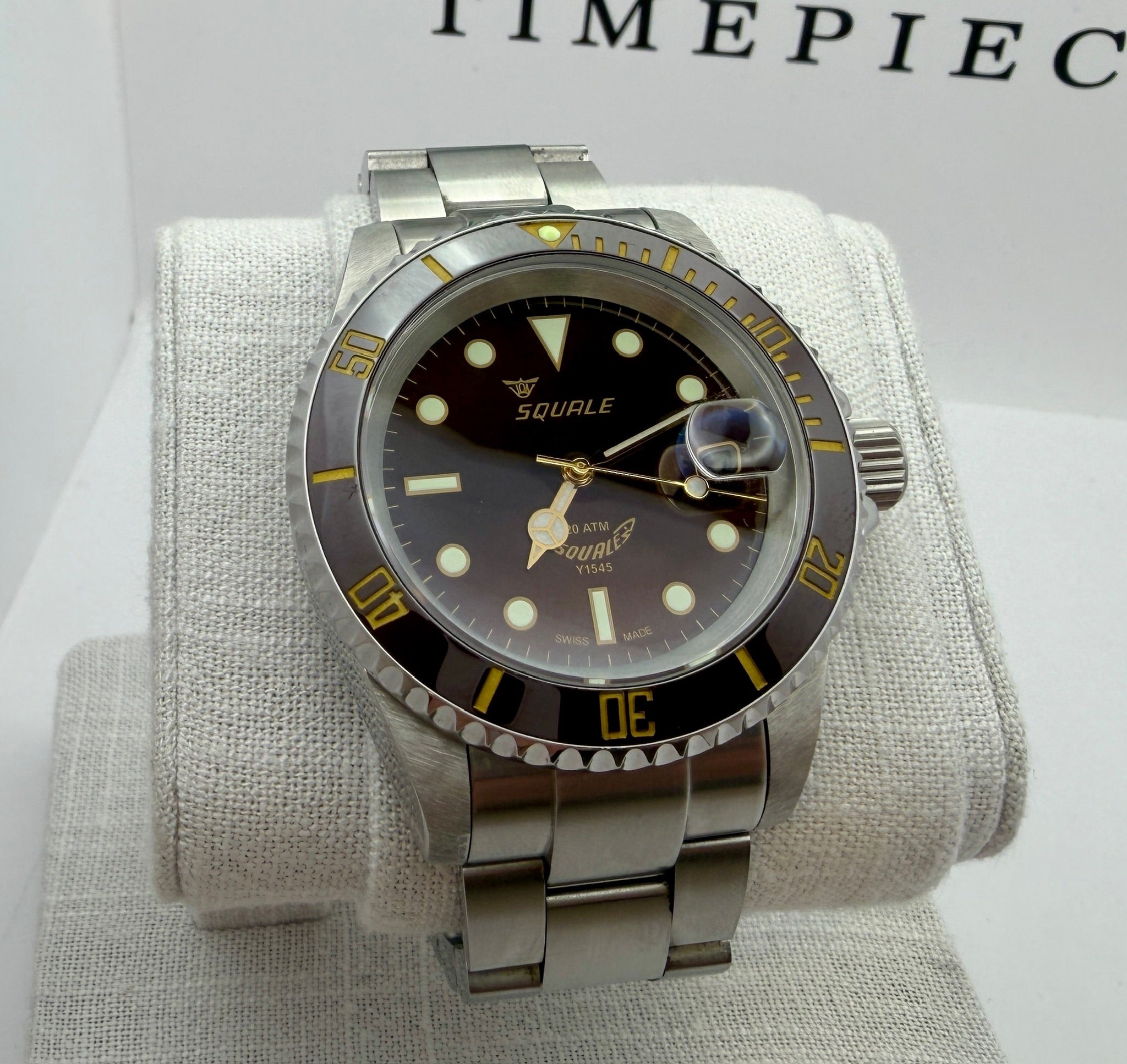 Case #155 — Squale 20 Atmos “Root Beer” Ref. Y1545