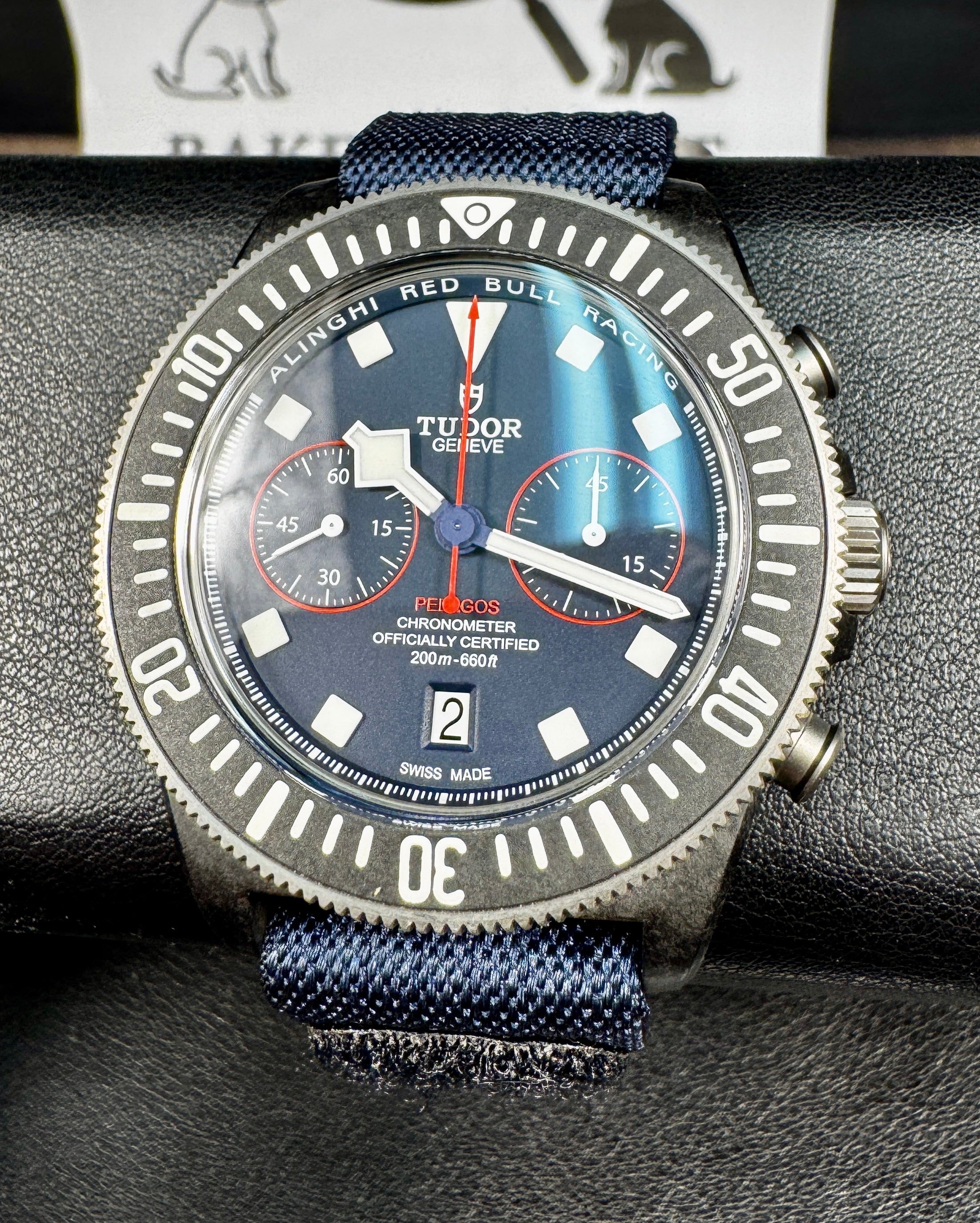 Tudor Pelagos FXD Chrono – Alinghi Red Bull Racing Edition - M25807KN-0001