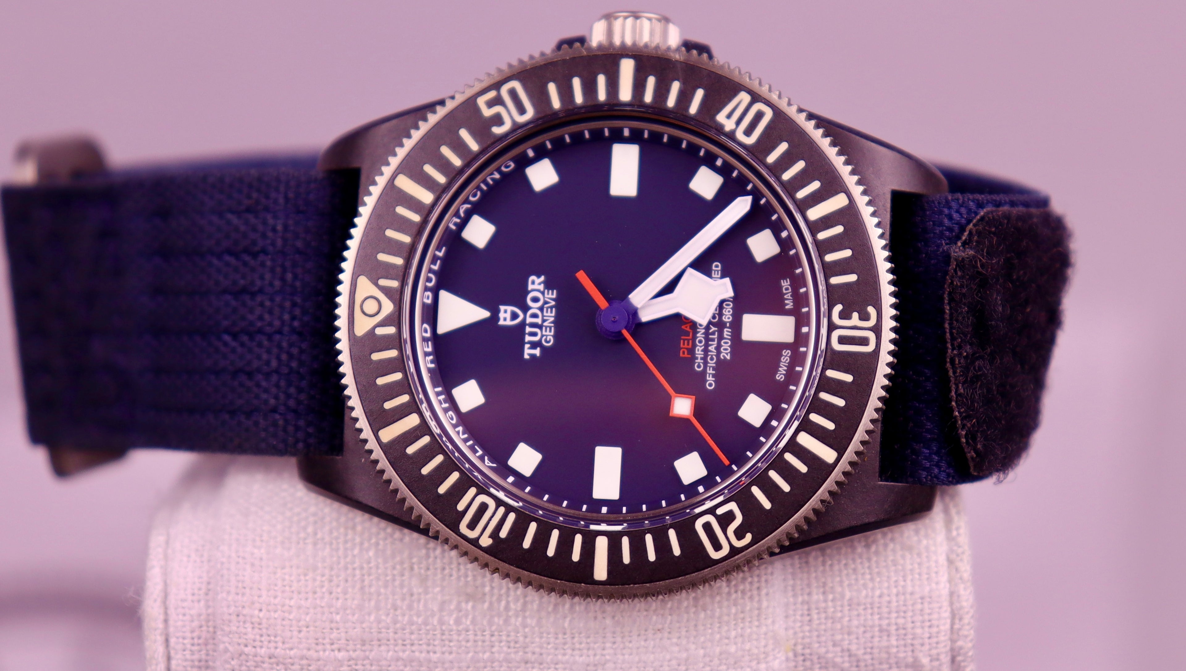 Case #555 — Tudor Pelagos FXD Redbull Ref. M25707KN-0001