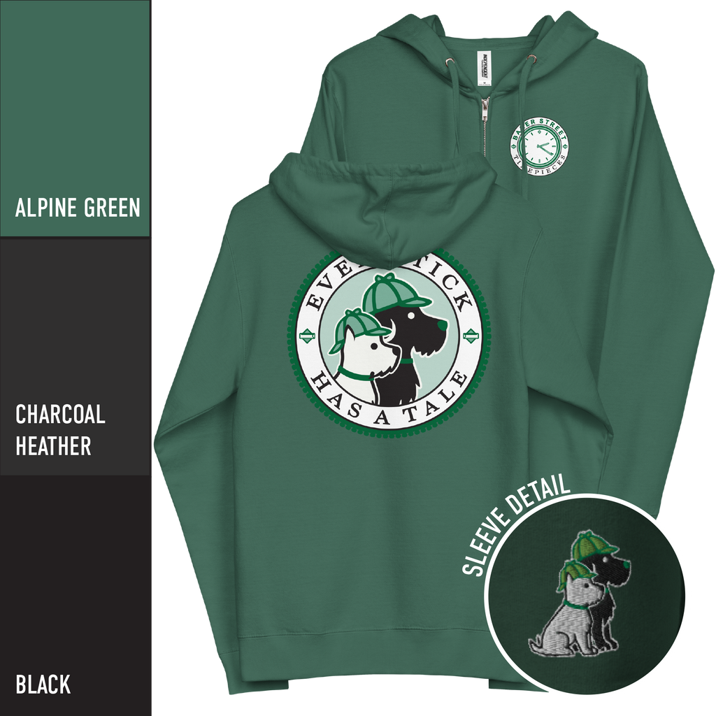 The Evidence Seal Zip Hoodie