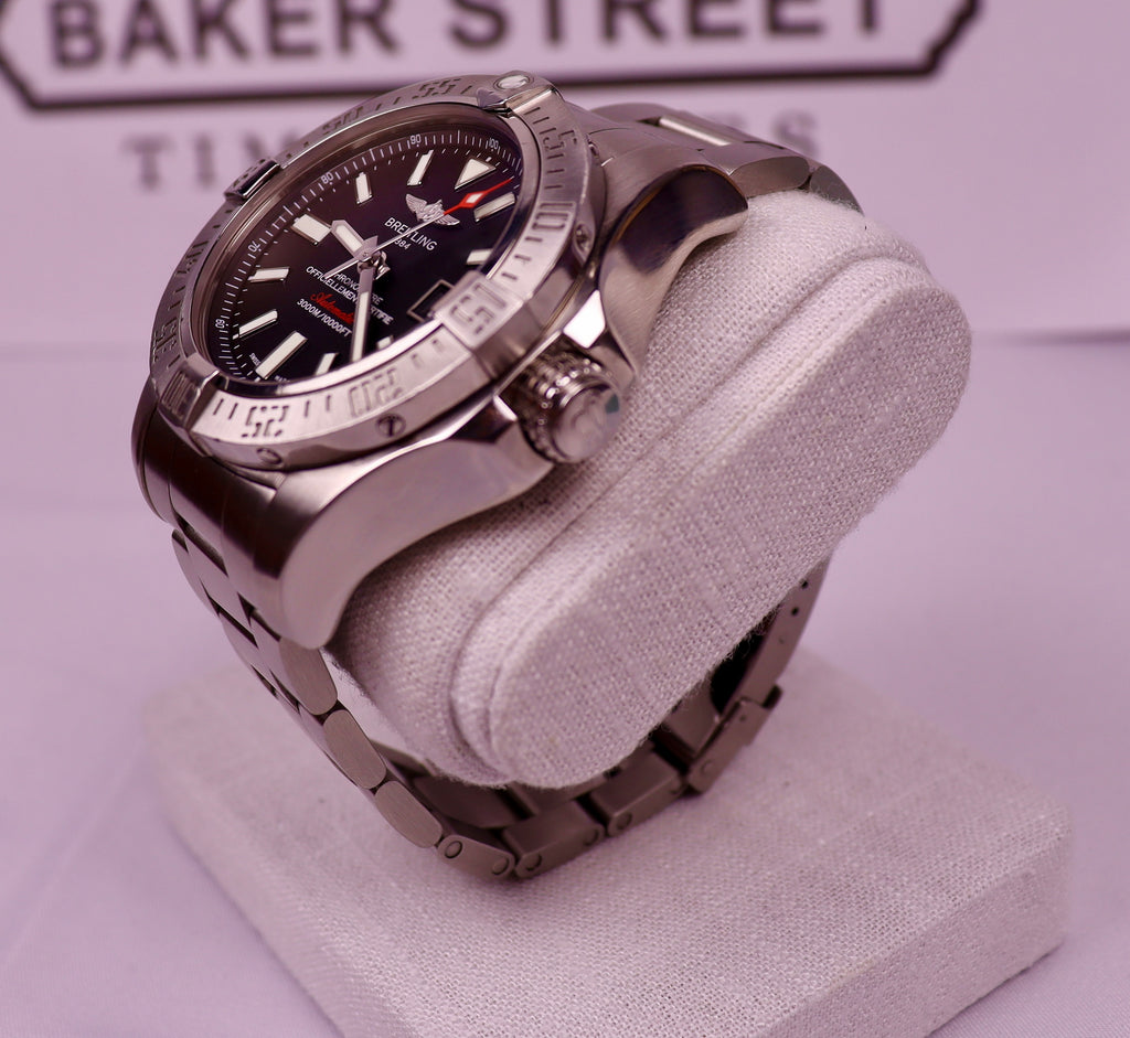 Case #342 — Breitling Avenger Seawolf Black Ref. A17331