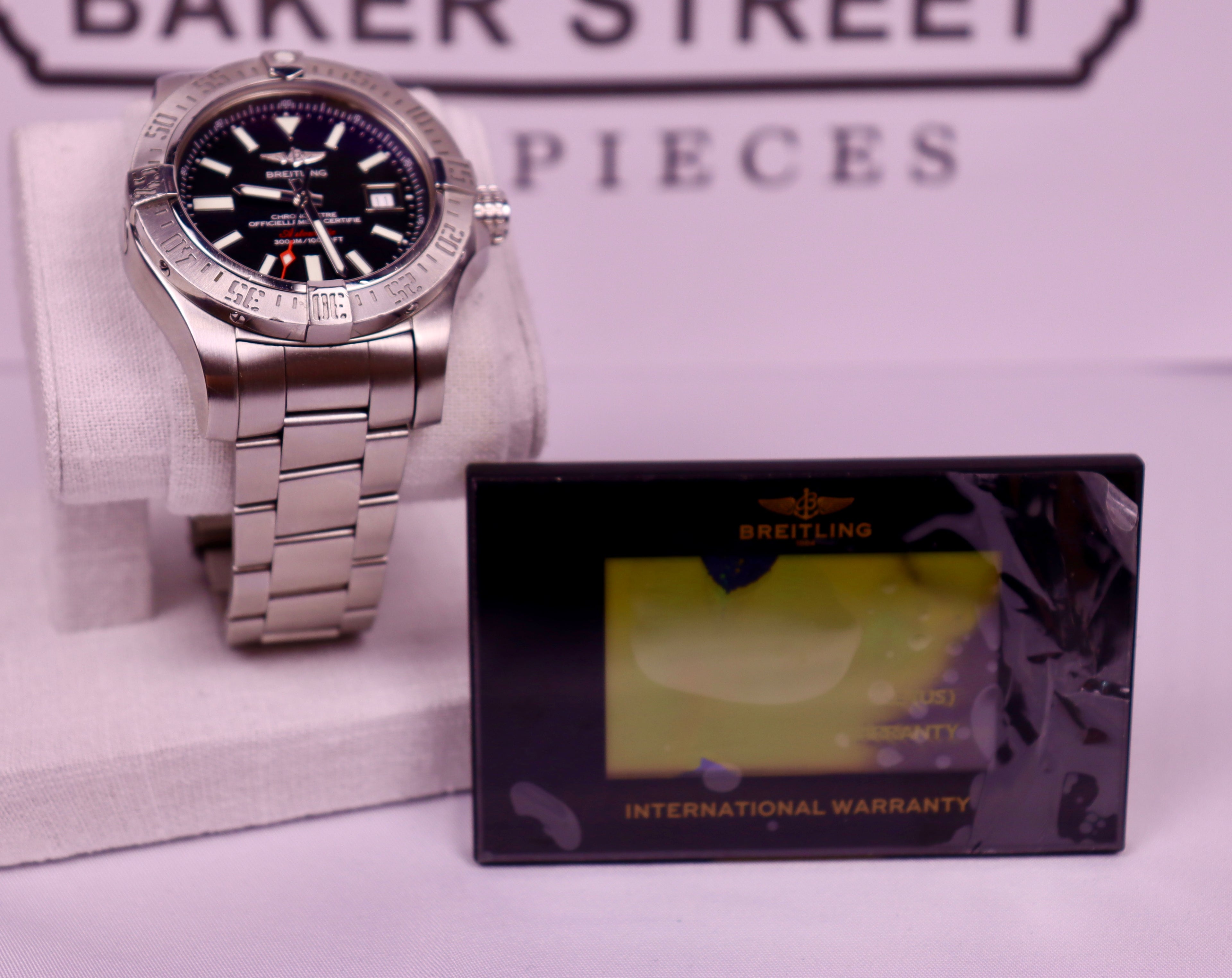Case #342 — Breitling Avenger Seawolf Black Ref. A17331