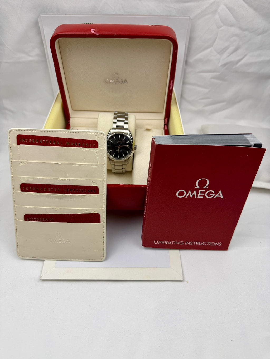 Case #273 — Omega Seamaster Aqua Terra 38.5mm Anthracite Teak Dial