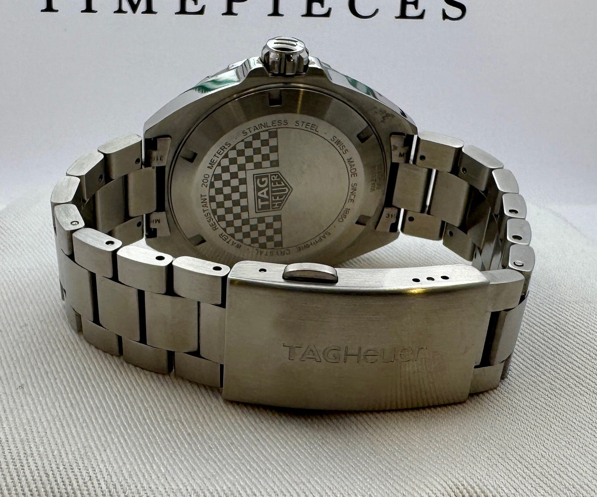 F1 Blue Tag Rf4 Case #84: TAG Heuer Formula 1 Blue WAZ1118 – Baker Street Timepieces