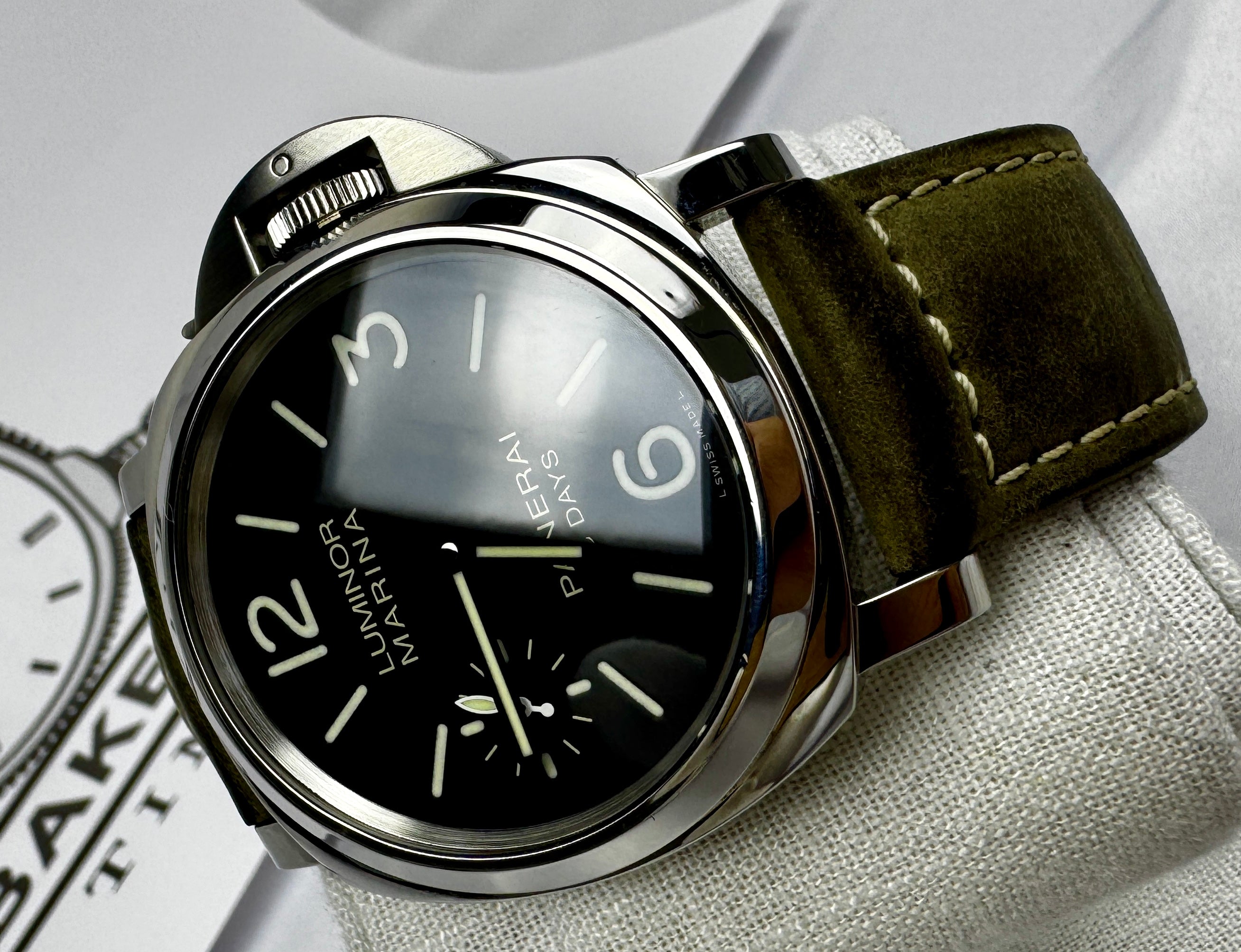 Case# 064 - Panerai Luminor Marina 8 Days - Reference: PAM 00510