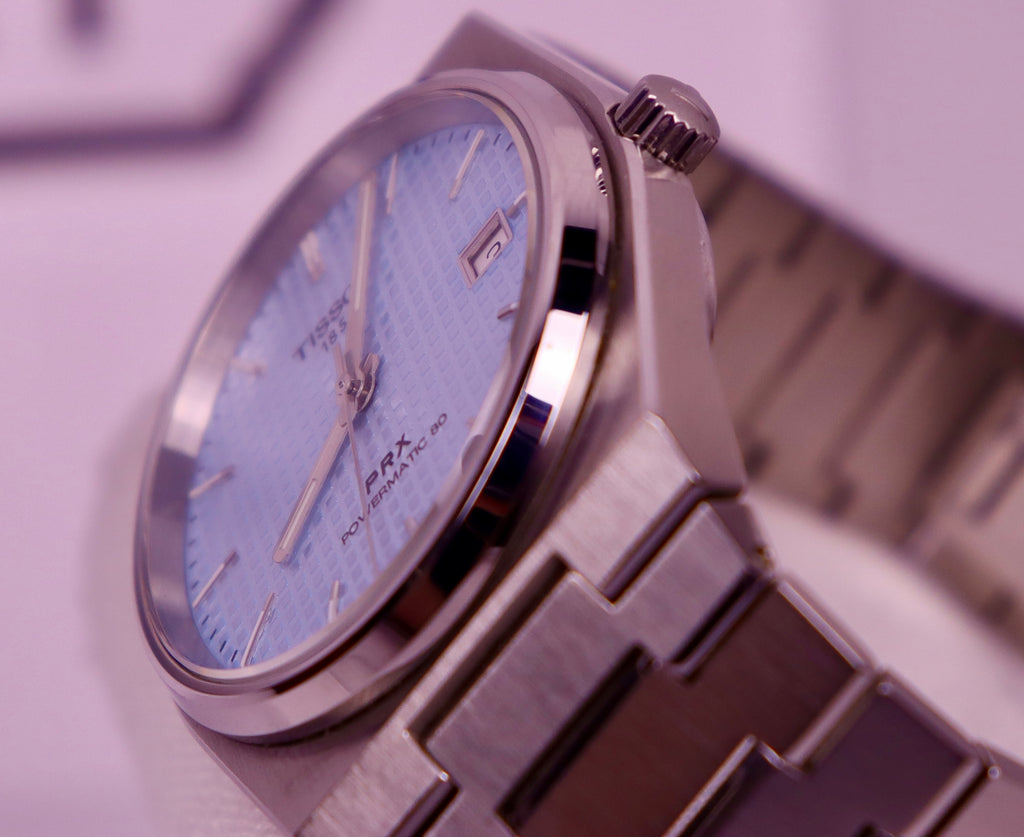 Case #495 — Tissot PRX Auto - Ice Blue Ref. T137407A