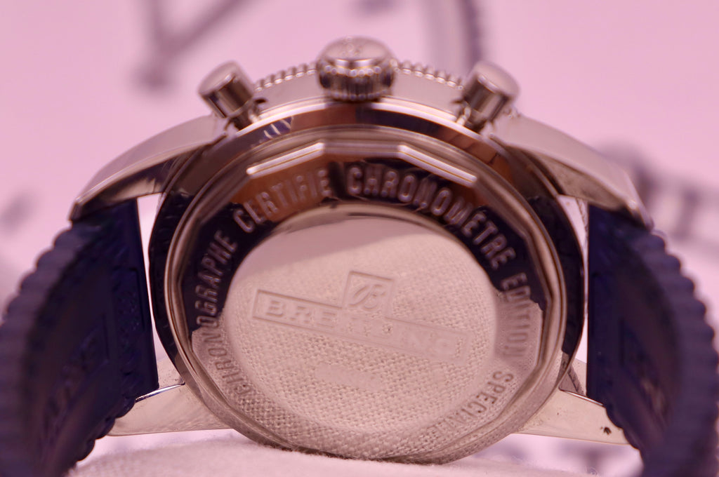 Case #549 — Breitling Superocean Heritage Chrono Blue Rubber Ref. A13313161C1S1