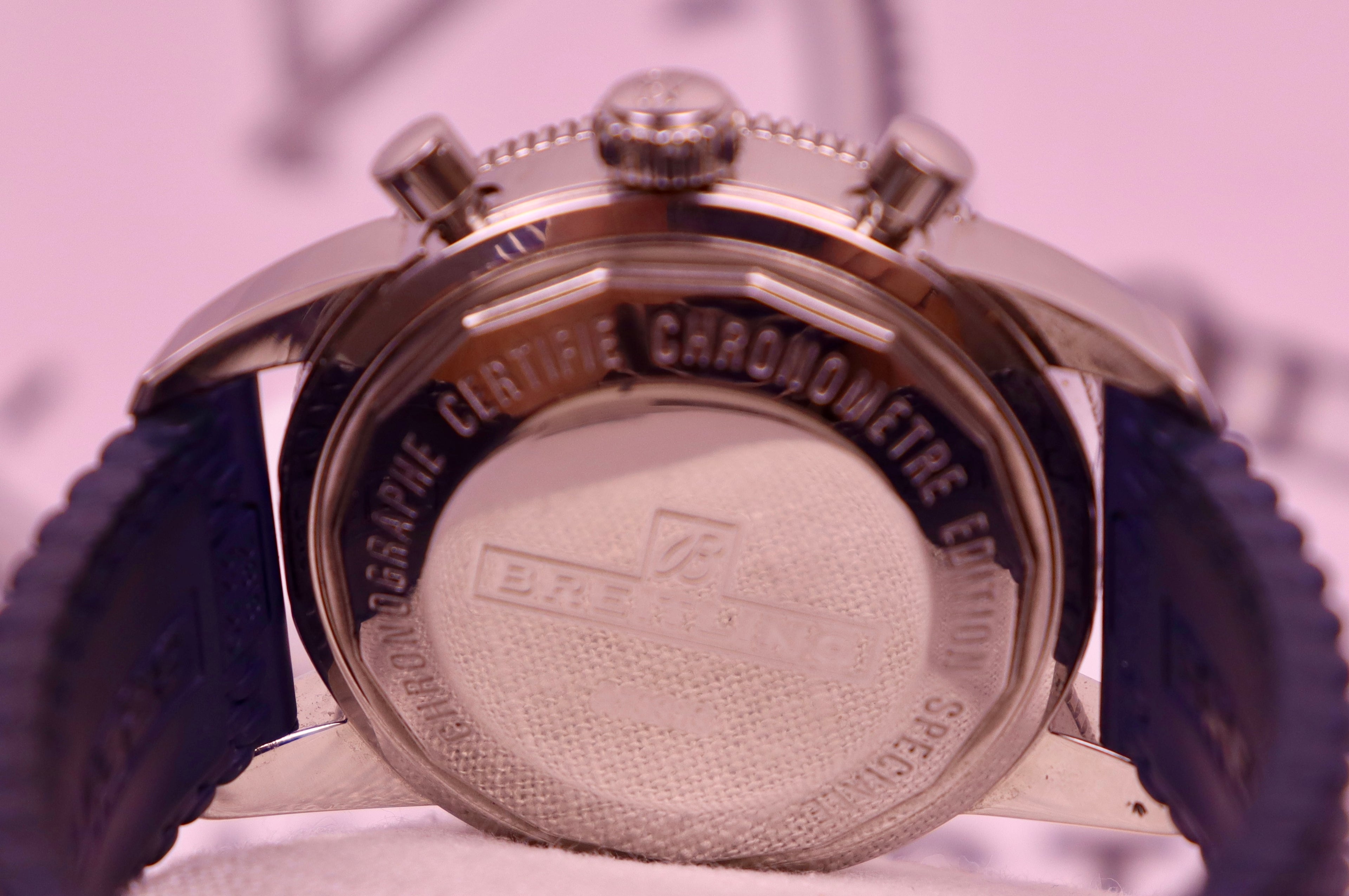 Case #549 — Breitling Superocean Heritage Chrono Blue Rubber Ref. A13313161C1S1