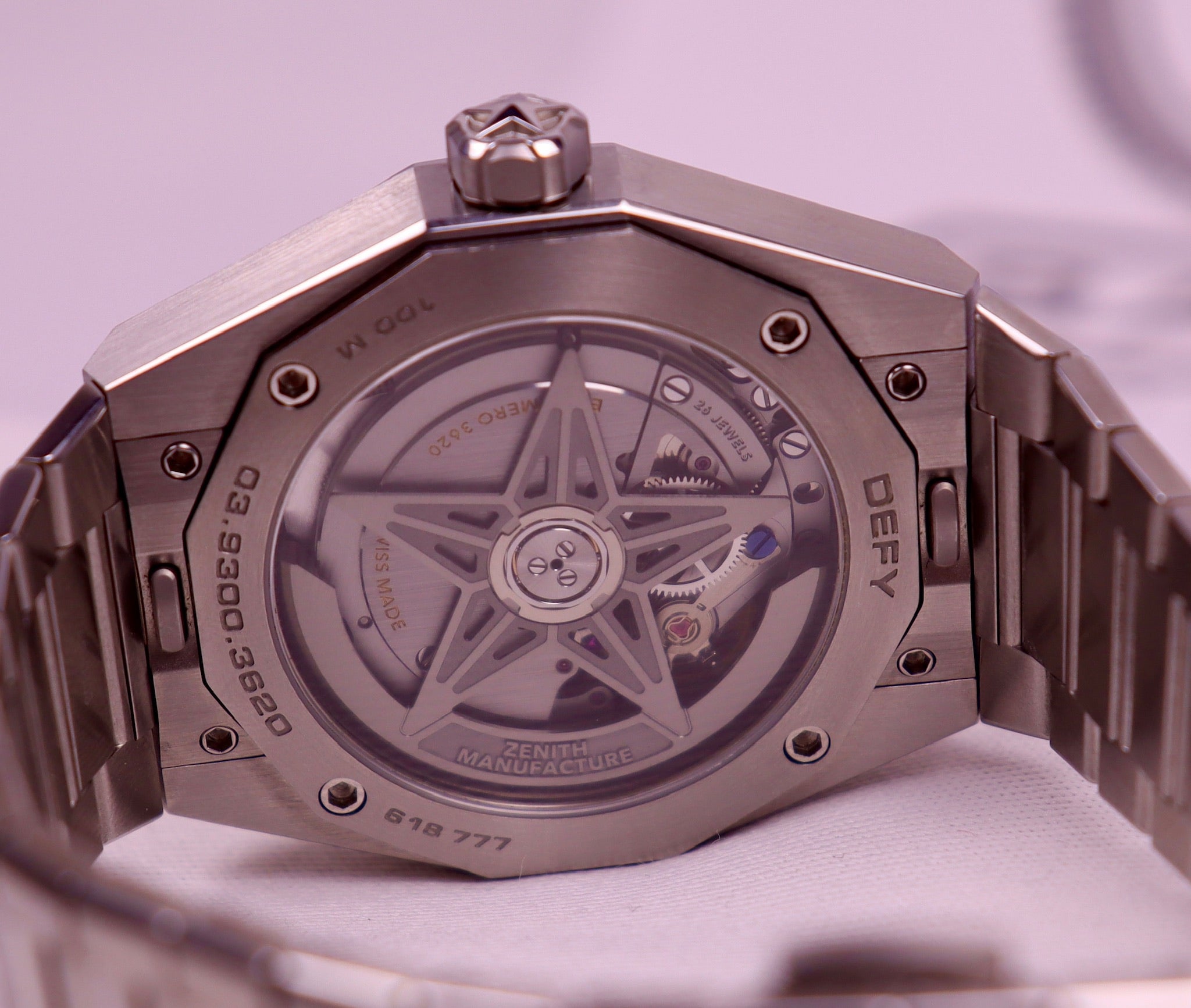 Case #188 — Zenith Defy Skyline  Ref. 03.9300.3620/51.1001