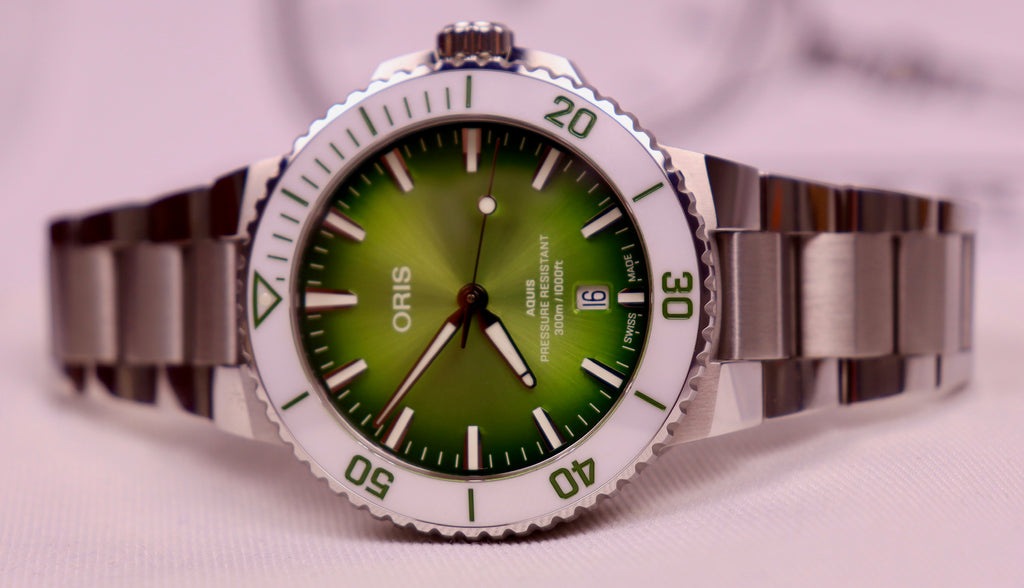 Case #197 — Oris Aquis “Taste of Summer”  Ref. 01 733 7787 4137-07 8 22 04PEB