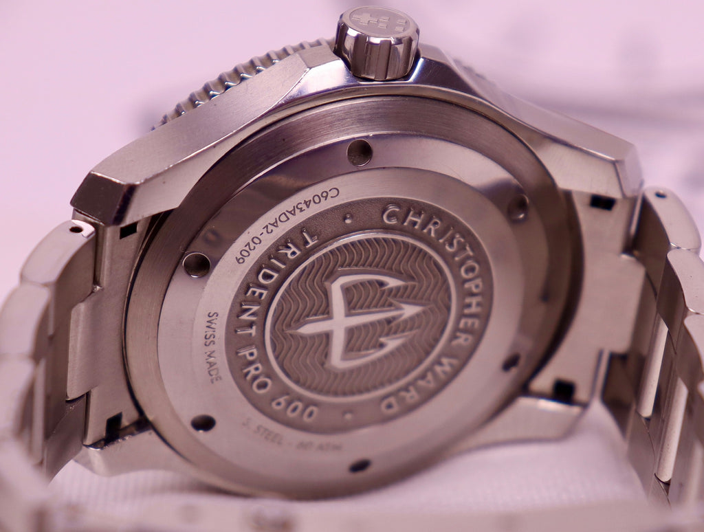 Case #198 — Christopher Ward Trident C60 Pro 600  Ref. C60-40ADA3-S0BB0-TBW